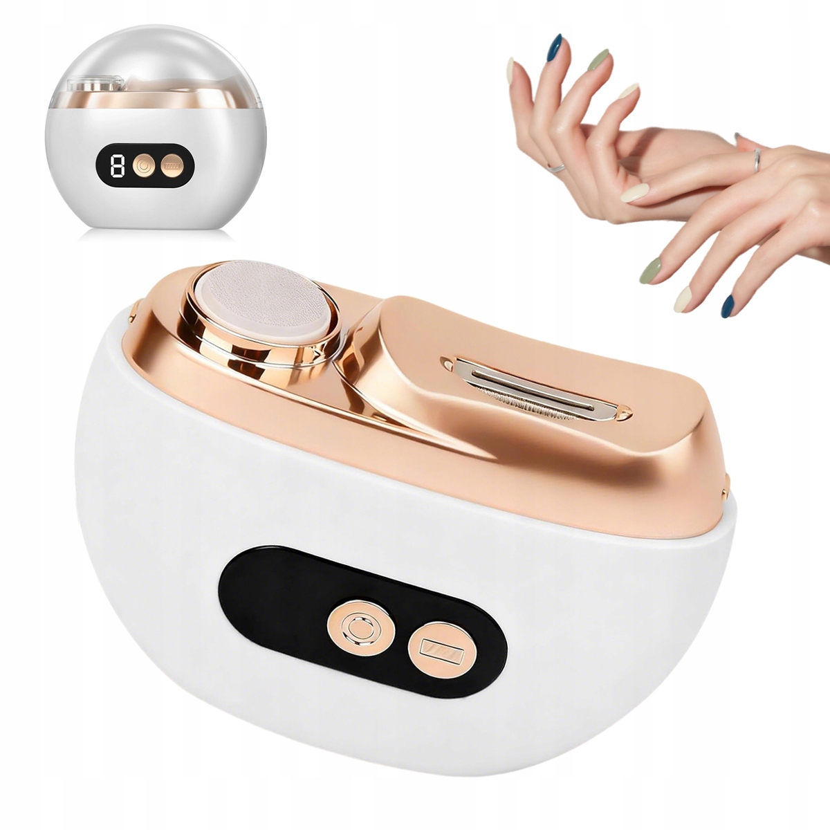Elektrický automatický kleštiček na nehty pro děti i dospělé