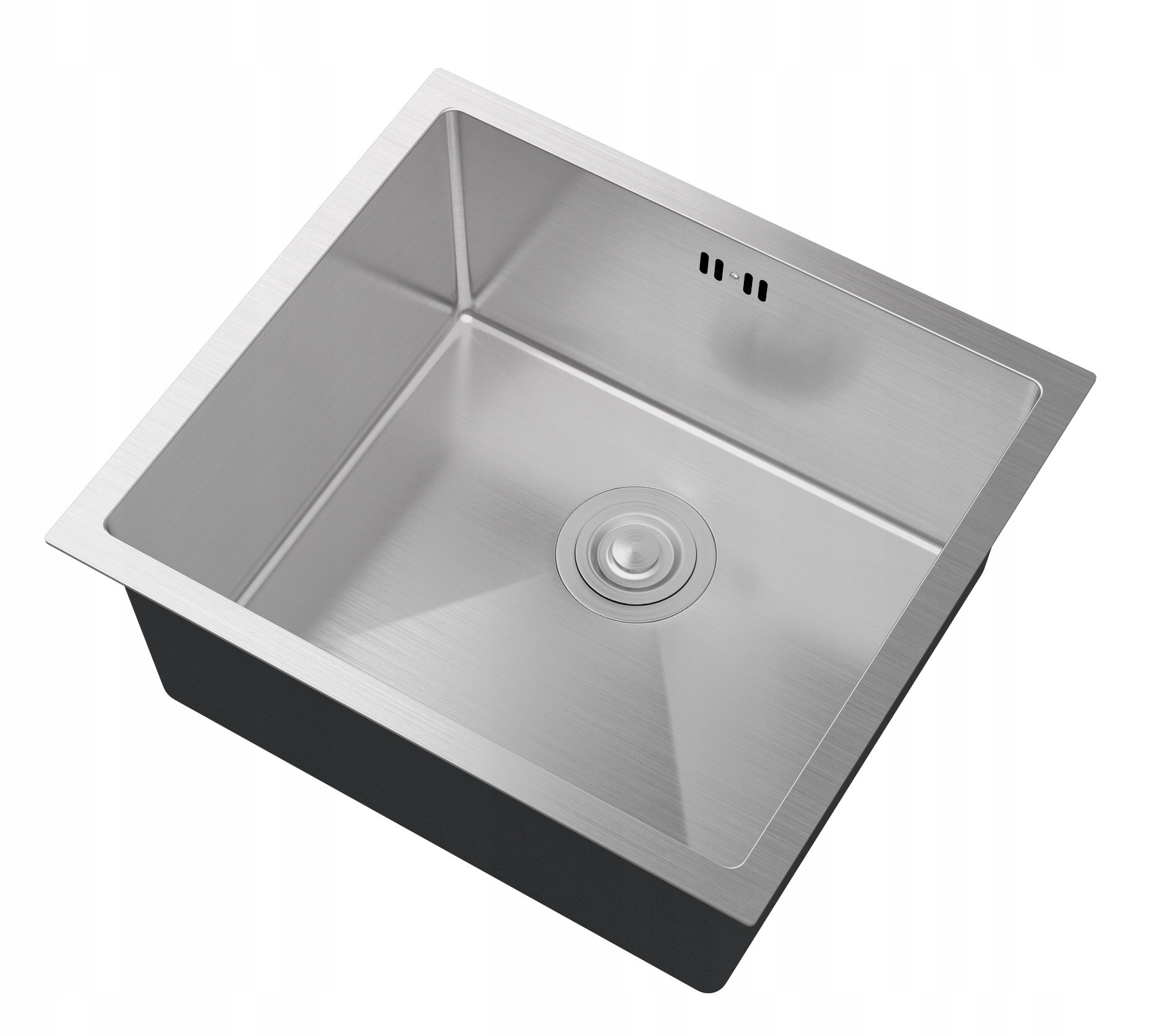 Podstolový Oceľový Drez, Jedna Komora, Chróm BARI49