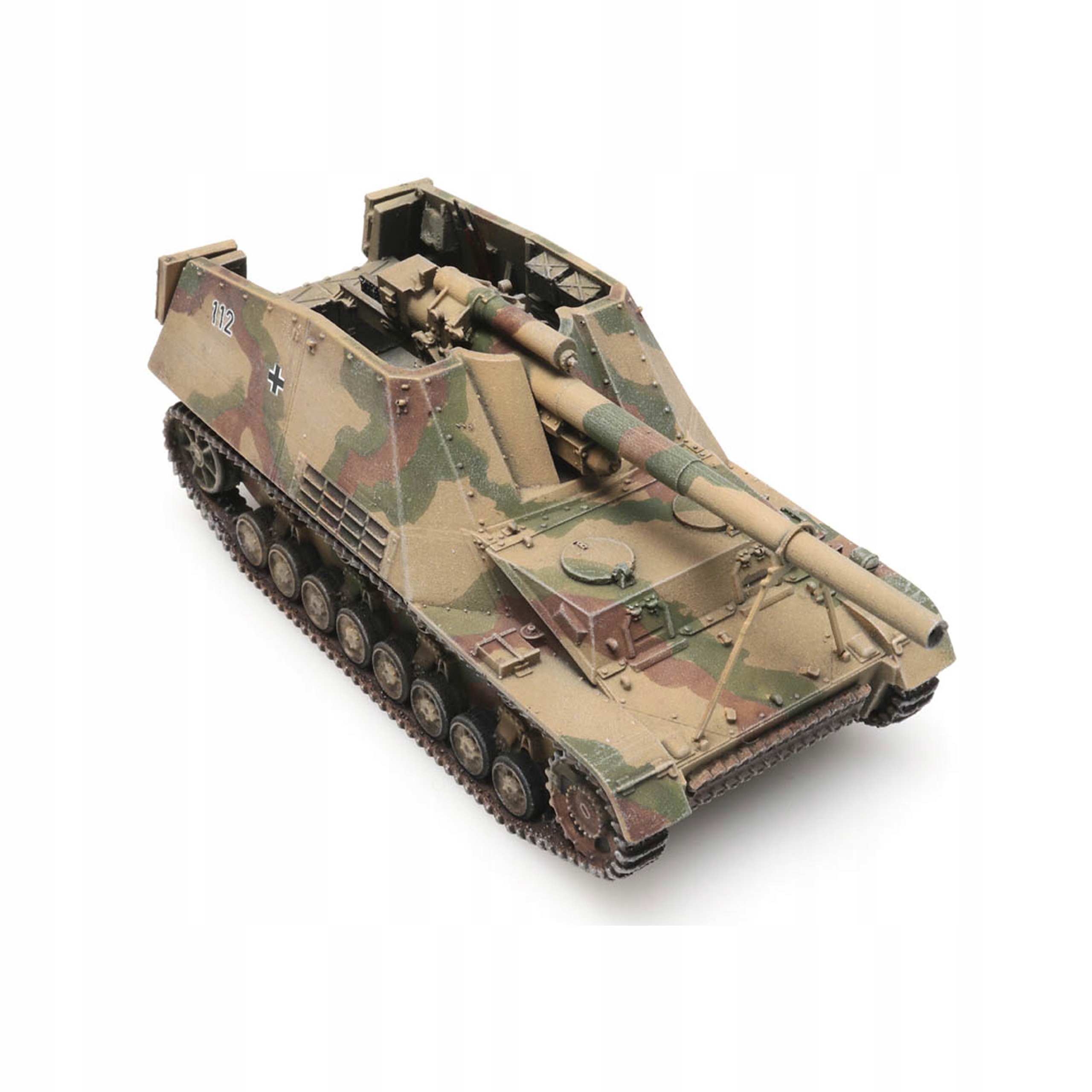 Samohybné dělo Hummel v měřítku H0 ideální pro sběratele!Artitec