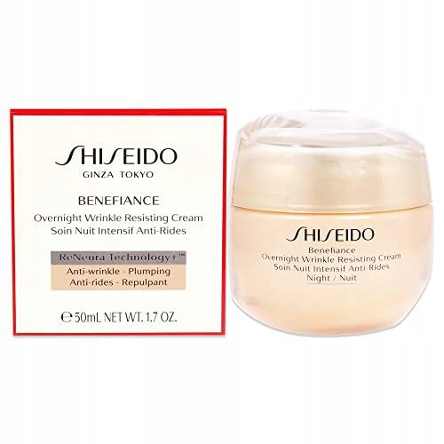 Shiseido Noční Krém Pro Zralou Pleť Benefiance (proti Vráskám Přes Noc)