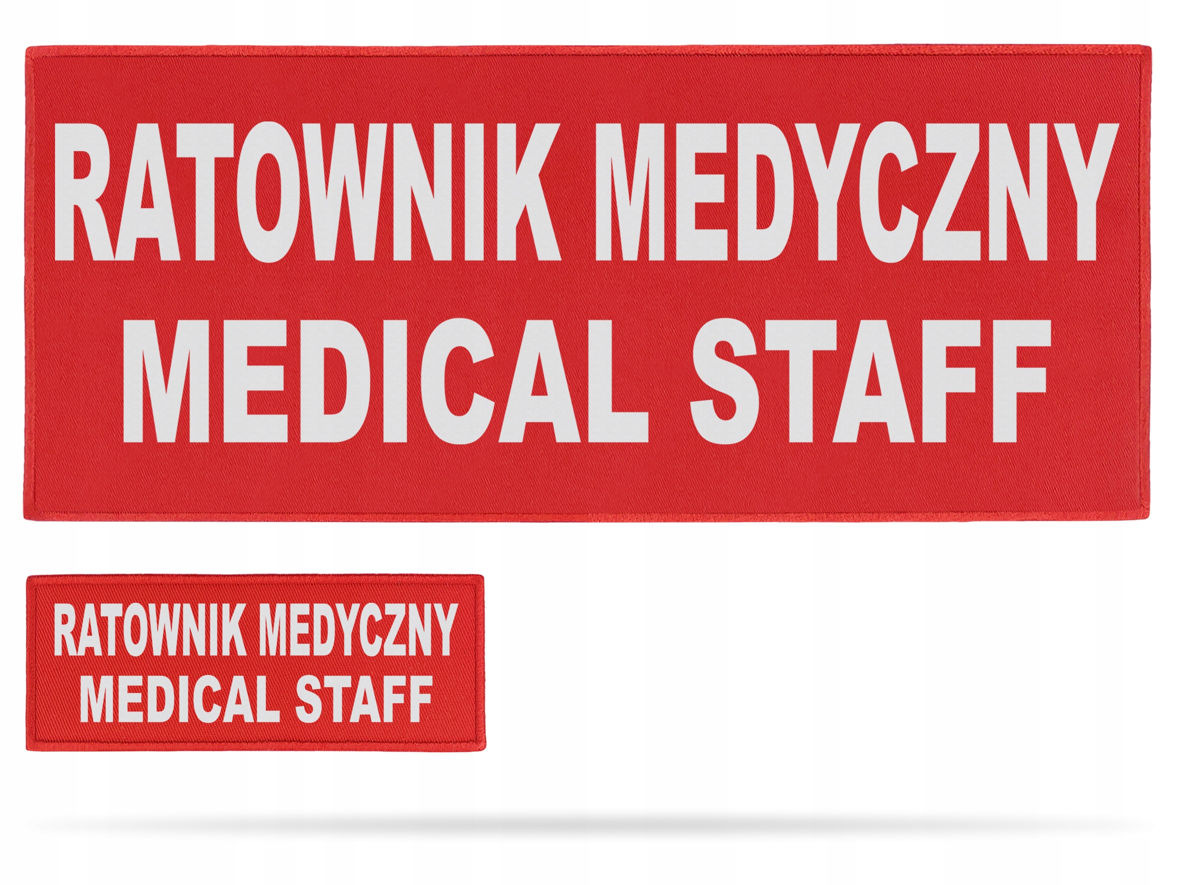 RATOWNIK MEDYCZNY MEDICAL STAFF NASZYWKA EMBLEMAT