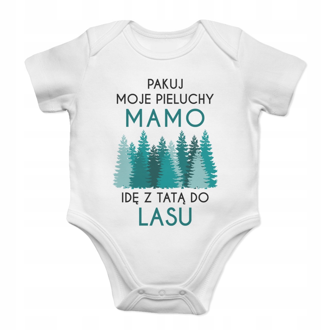 

Pakuj moje pieluchy mamo - las - body dziecięce