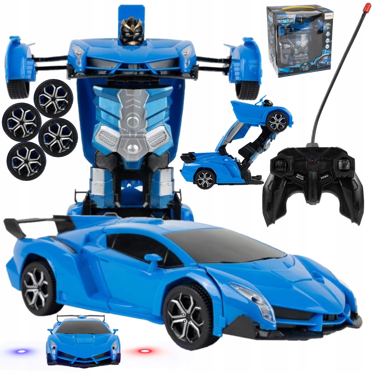 

Auto Robot Zdalnie Sterowany Transformujący +pilot