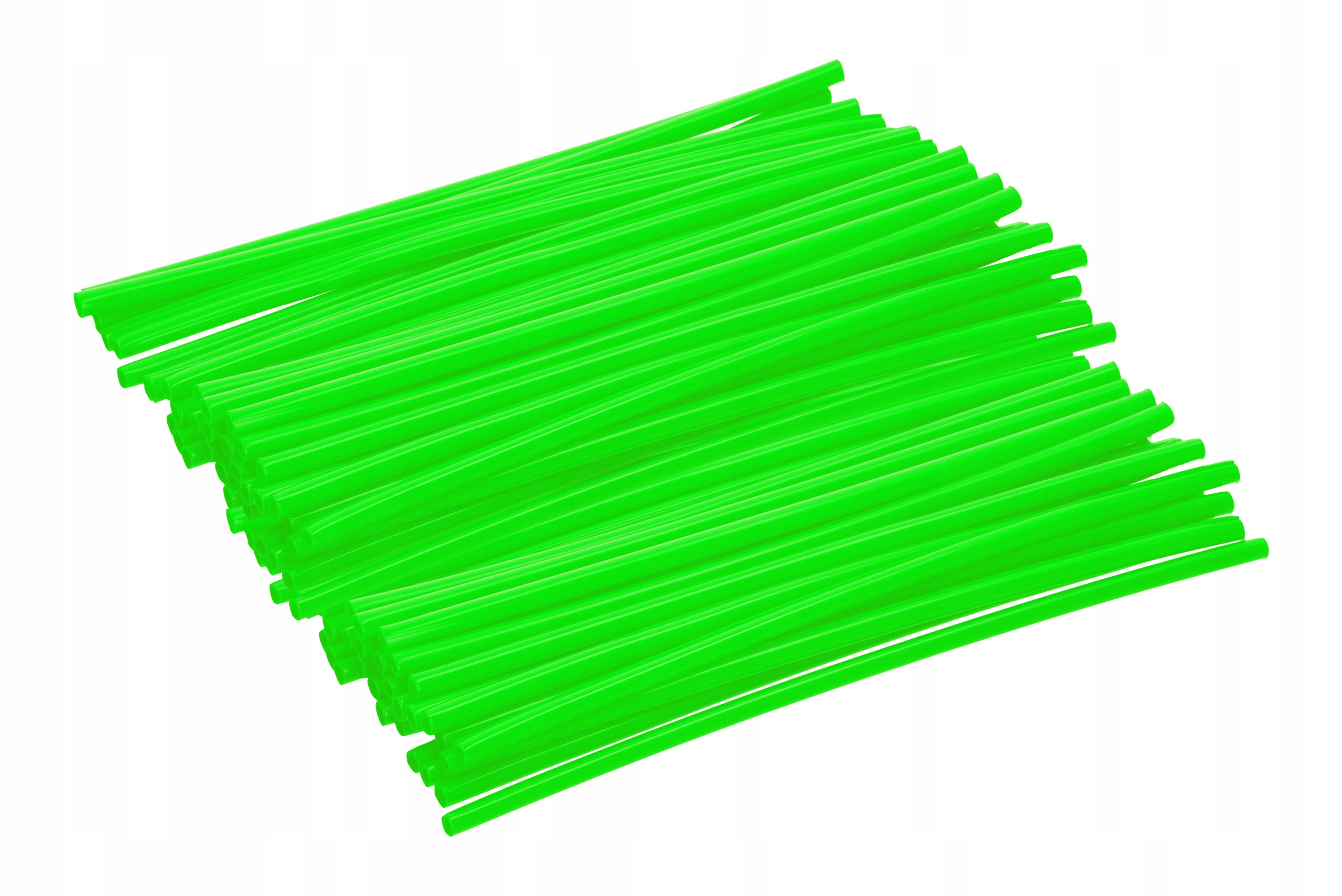 Zielone nakładki na szprychy MX Spoke Cross Enduro