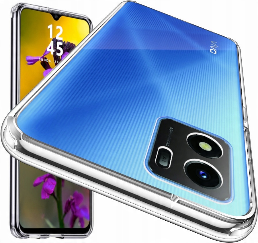 

Etui do Vivo Y01 Przeźroczyste Clear Case