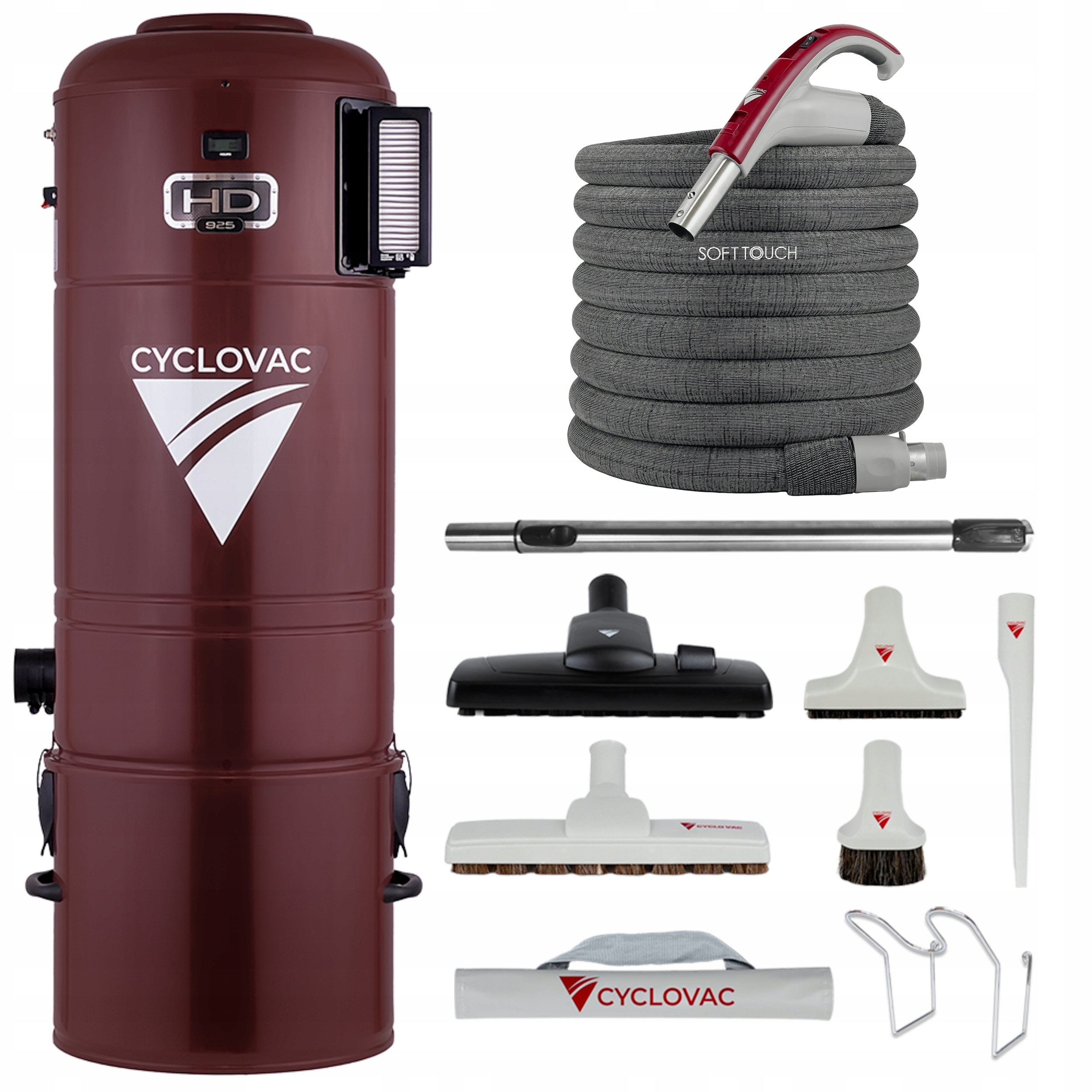 Centrálny vysávač Cyclovac HD925 sada Modern Pro 12 m