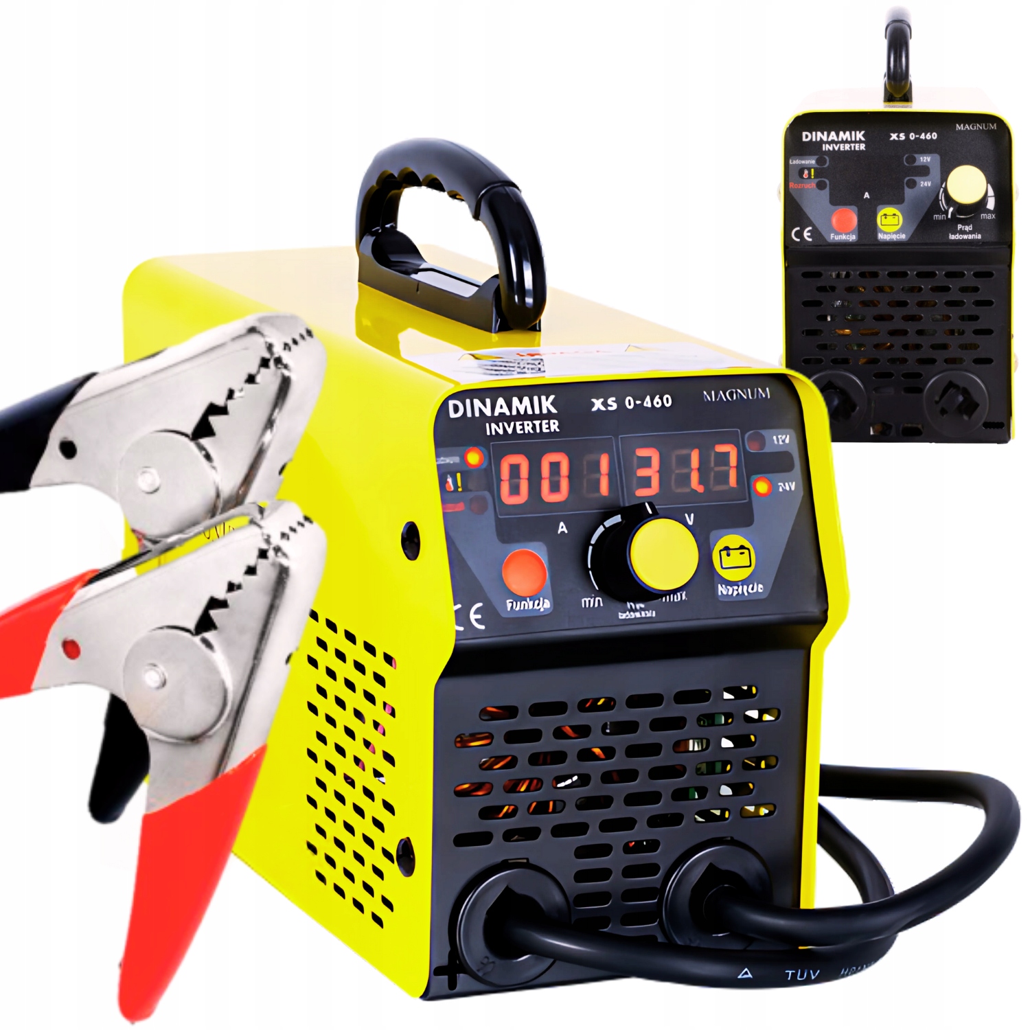 Prostownik Magnum prostownik z rozruchem 12/24V DINAMIK INVERTER XS 0-460