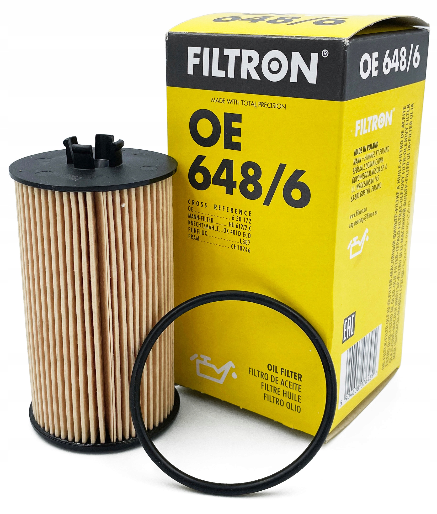 

Filtron Filtr oleju Filtron OE648/6