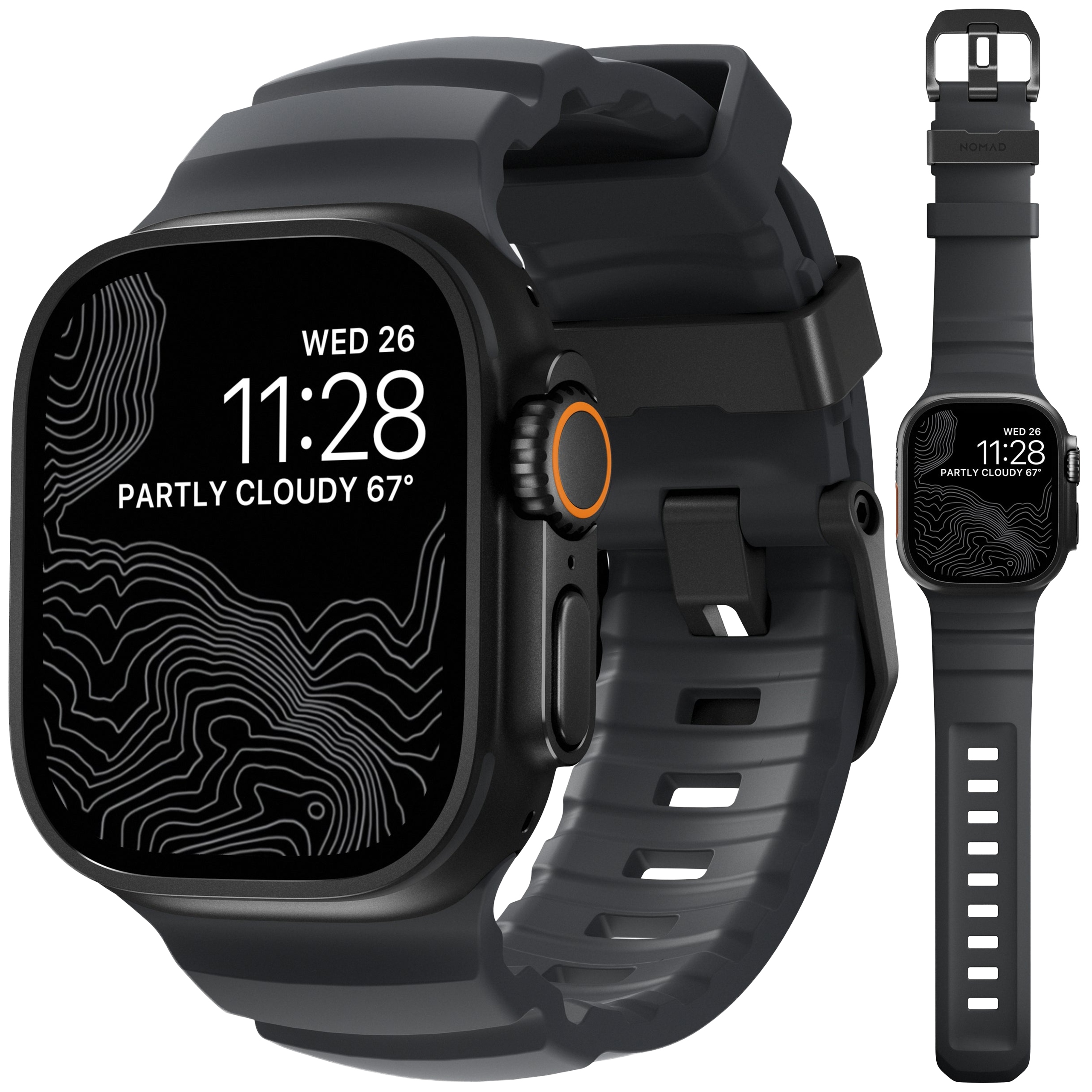 Nomad Rocky Point Pasek Silikonowy do Apple Watch 49 46 45 44mm