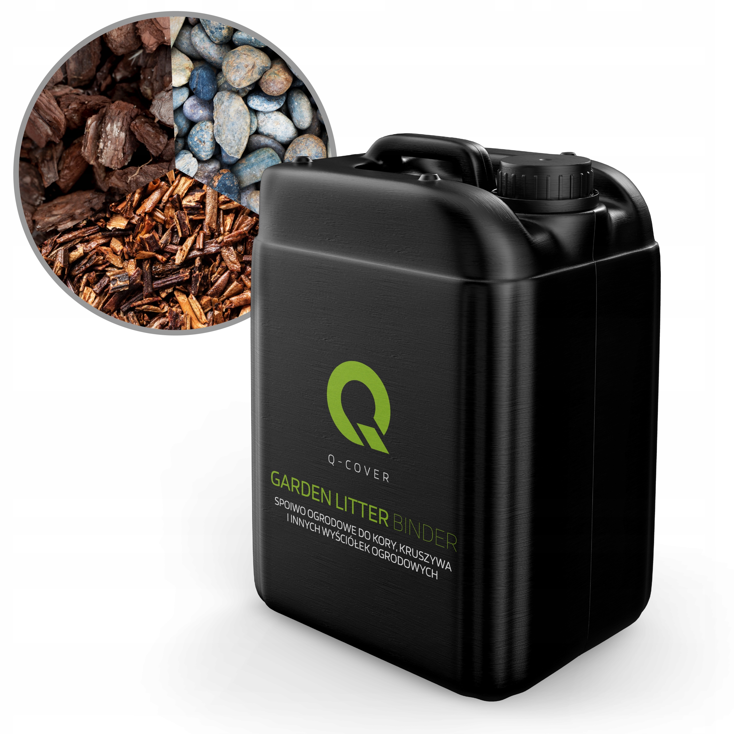 Spojovací materiál na kámen z kameniva 10 l Bezbarvý pro volné prvky Trvanlivý