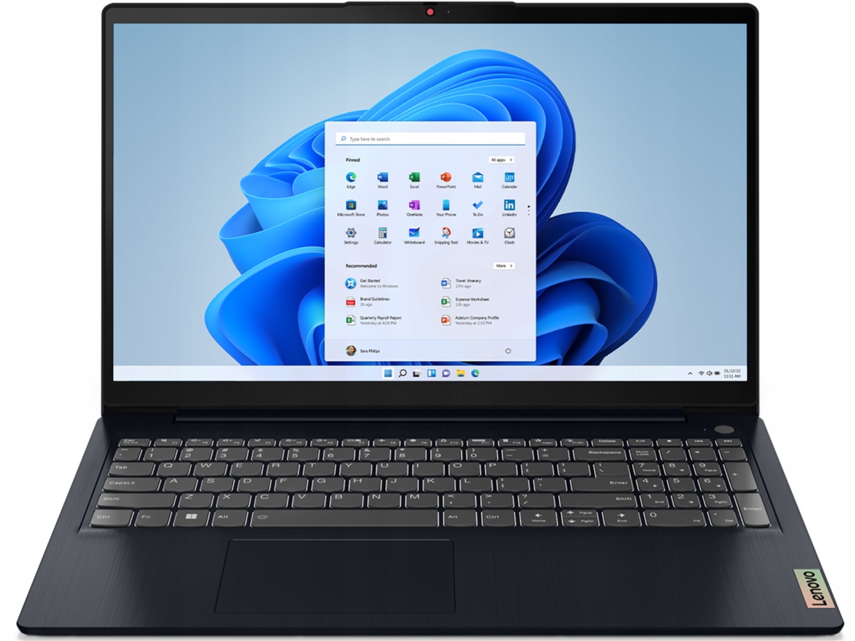 Lenovo IdeaPad 3 15IAU7 82RK014BPB i3-1215U 15,6" Fhd 8GB 512SSD W11