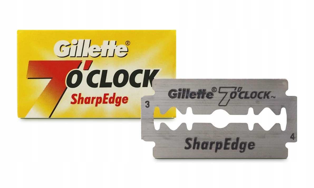 

Gillette 7 o'clock SharpEdge żyletki do golenia