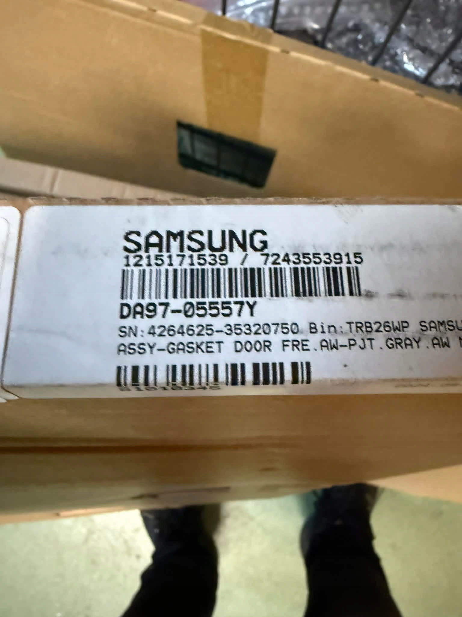 Magnetyczna uszczelka drzwi zamrażarki DA9705557Y Samsung
