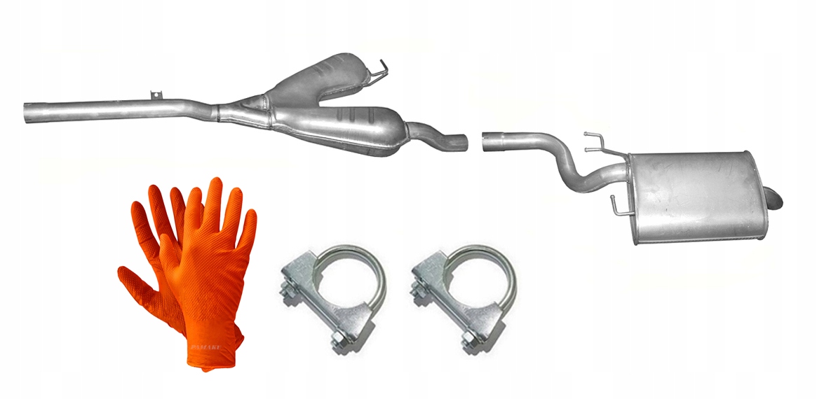 Bmw 5 E39 520i 523i 2.0 2.5 (1995-1998) Sedan Tlumič Středový Koncový