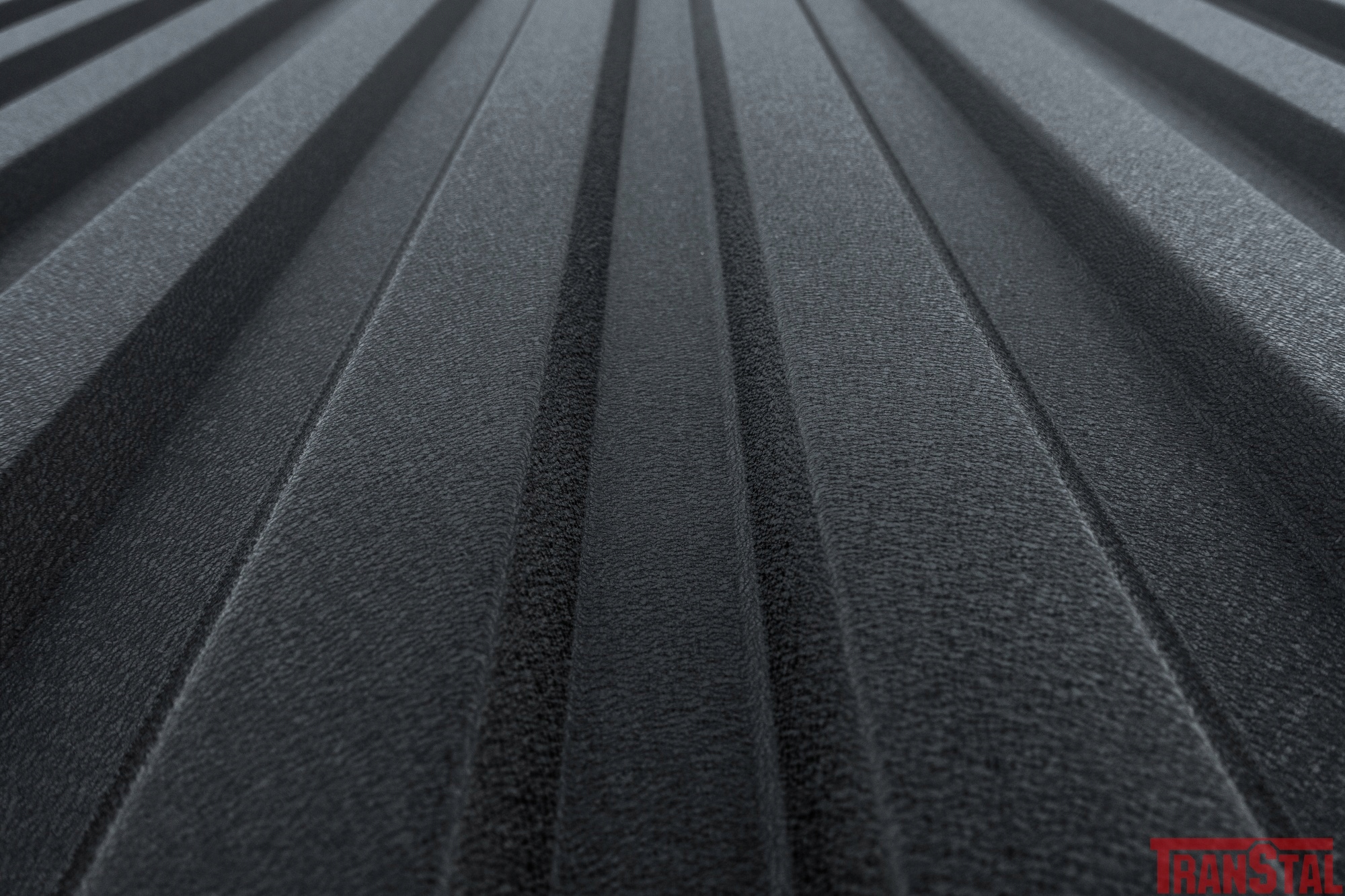 Garaż blaszany 7x5m Premium Grafit Matowa Czerń Szerokość 7 m