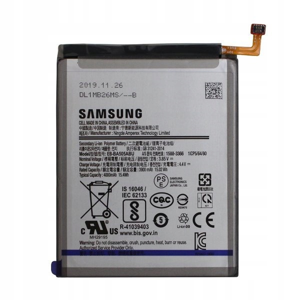 Originální Baterie Samsung Galaxy A50 A505 4000 mAh