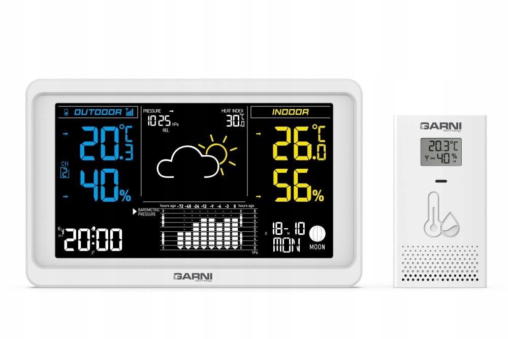 Garni 618W Precise meteorologická stanice Garni 618W Precise