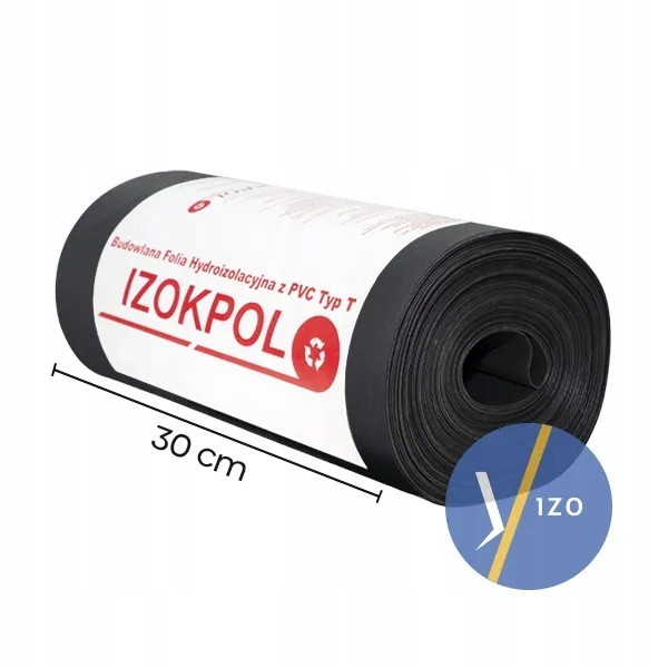 FOLIA FUNDAMENTOWA 1,2 mm 30 cm IZOLACJA POZIOMA