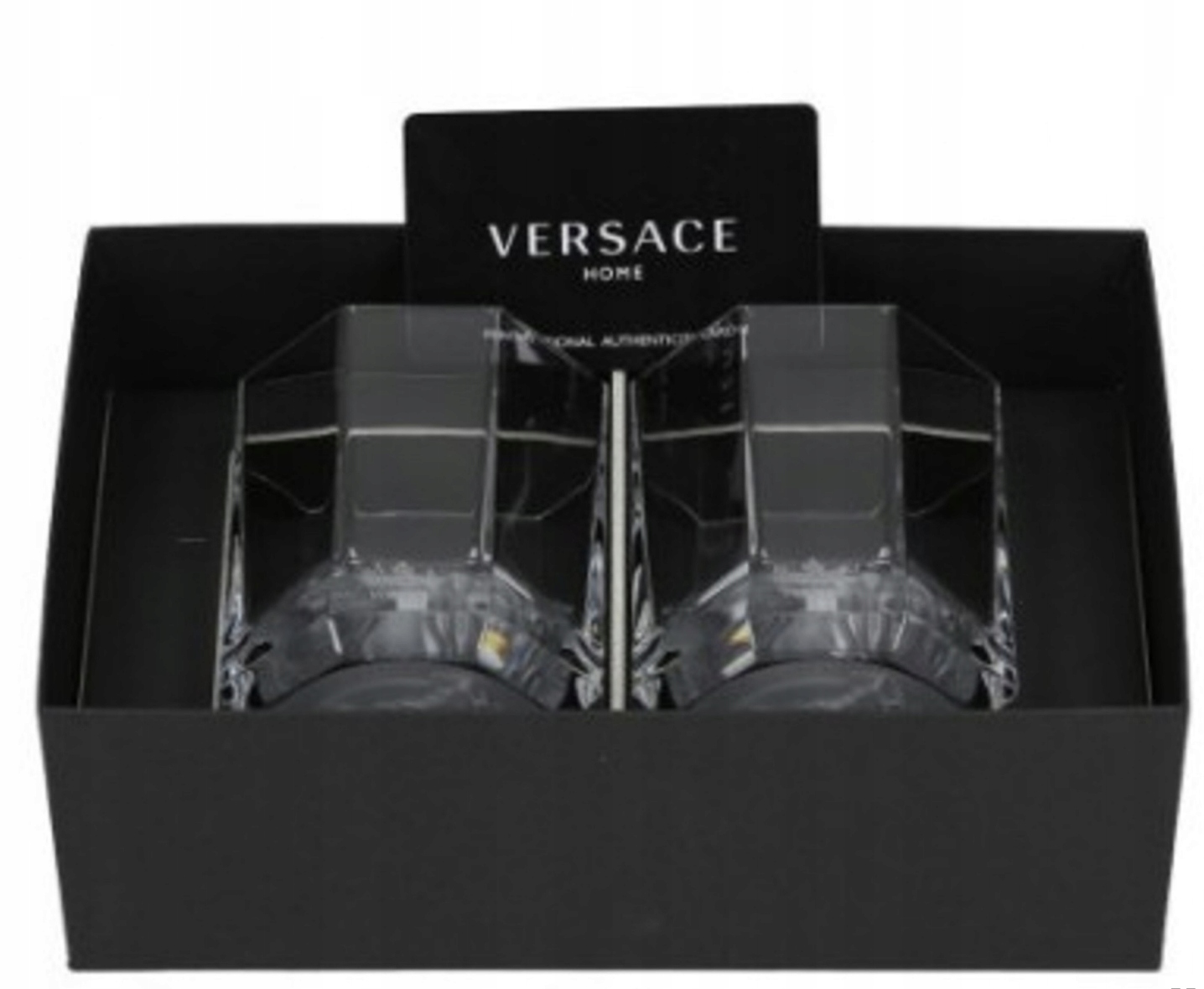 Zestaw 2 szklanek do whisky Versace Crystal Lumier