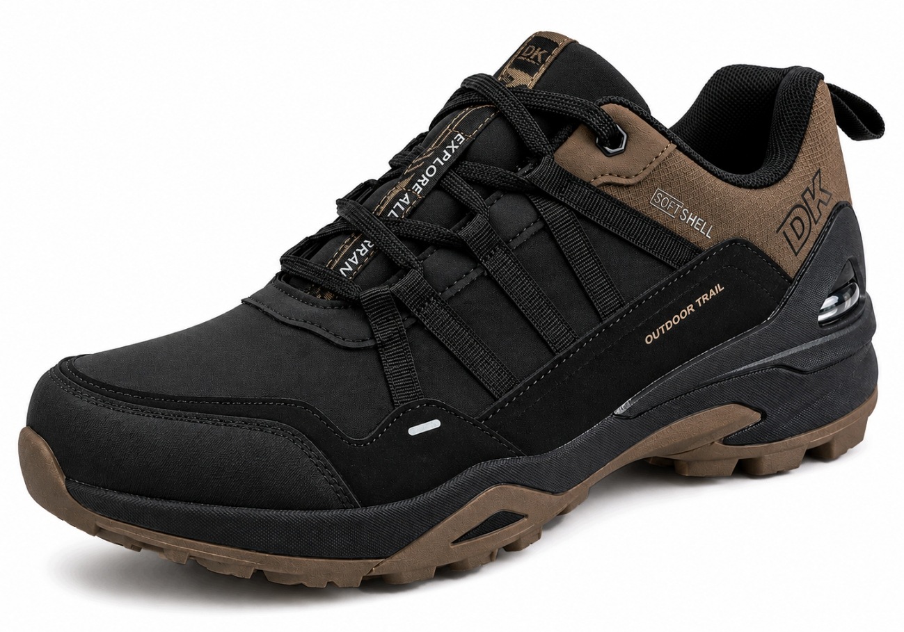 Pánské Outdoorové Trekové Boty Softshell Lehké Sportovní Tenisky 45