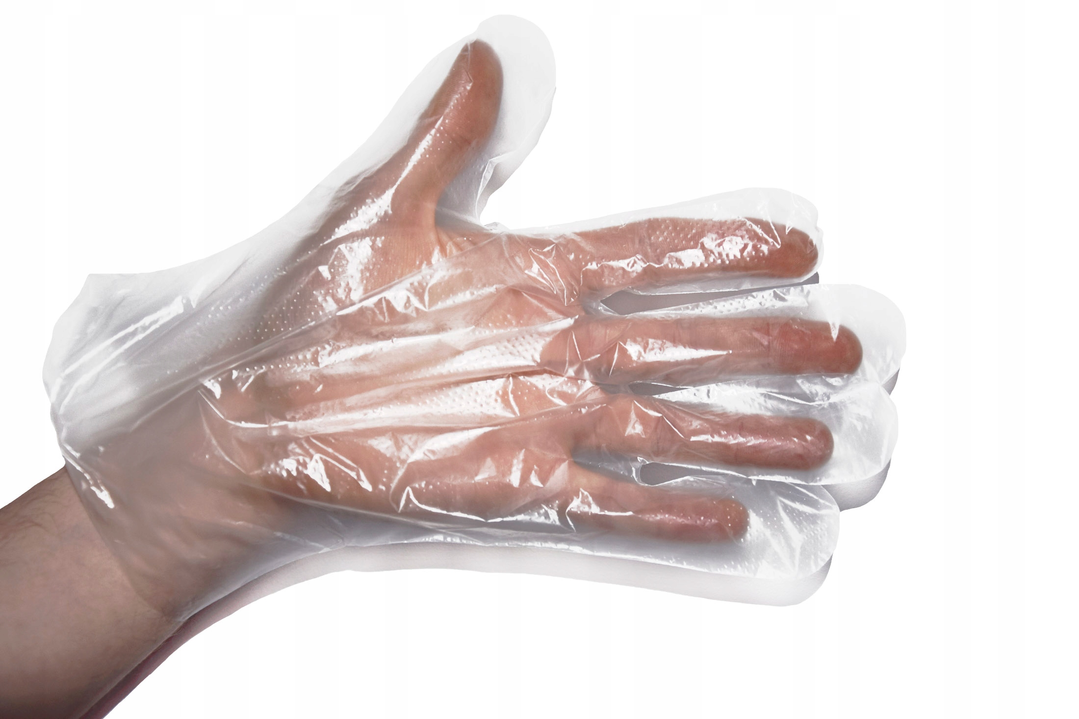 

100 szt. rękawiczki, rękawice jednorazowe Hdpe