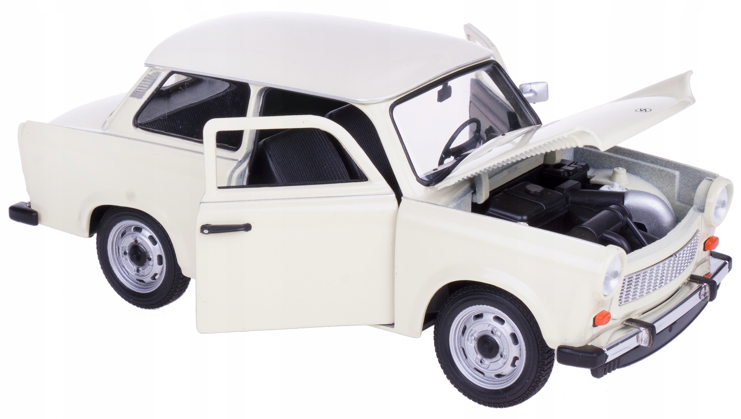 Trabant 601 Kovový Model Welly 1:24 Krémová