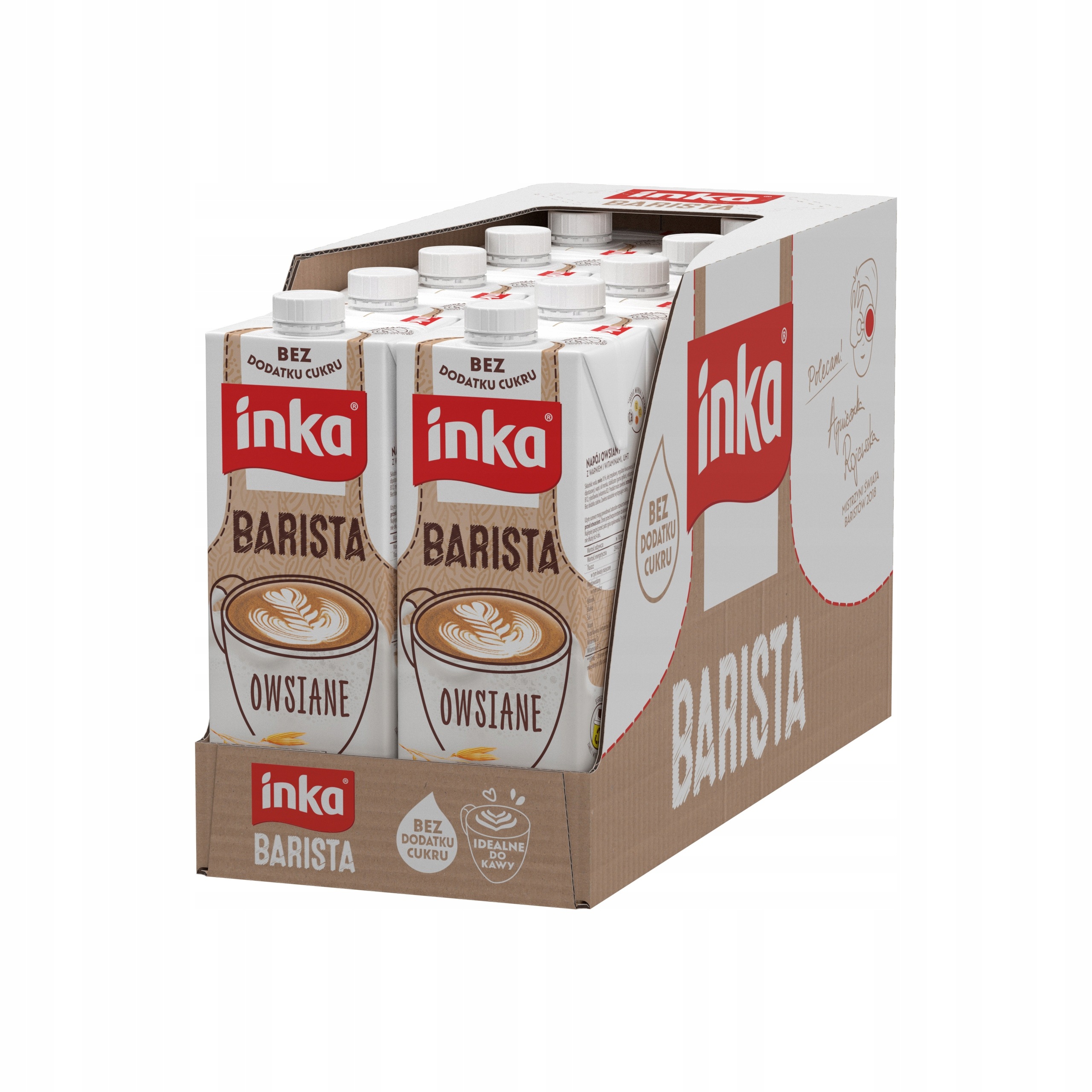 Inka Barista Owsiane 1L x 10 sztuk