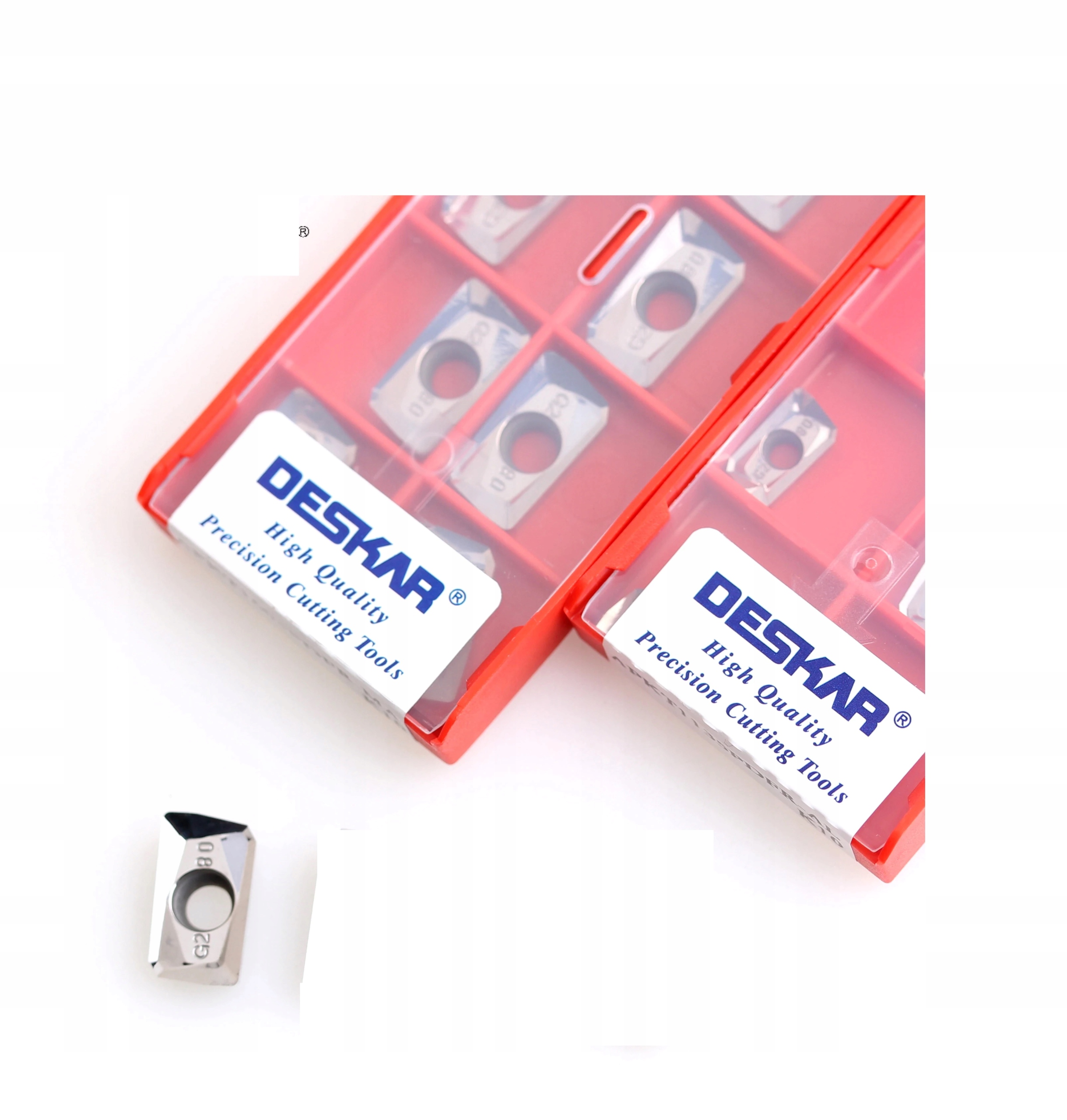 

Płytki wieloostrzowe APKT1003 Pdfr-al do aluminium