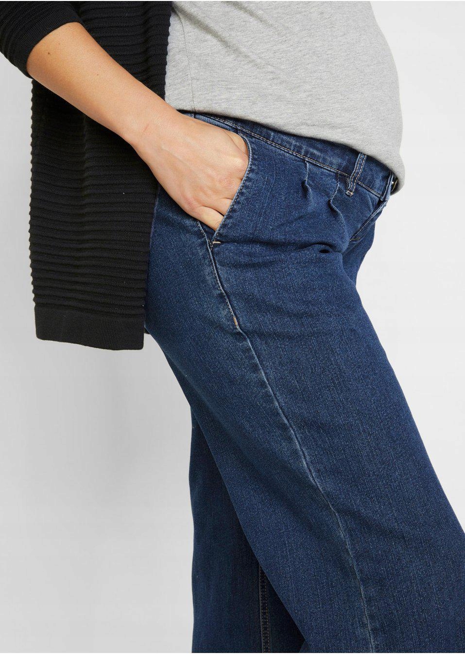 UI5012 36 JEANSY CIĄŻOWE Bonprix Kolor niebieski