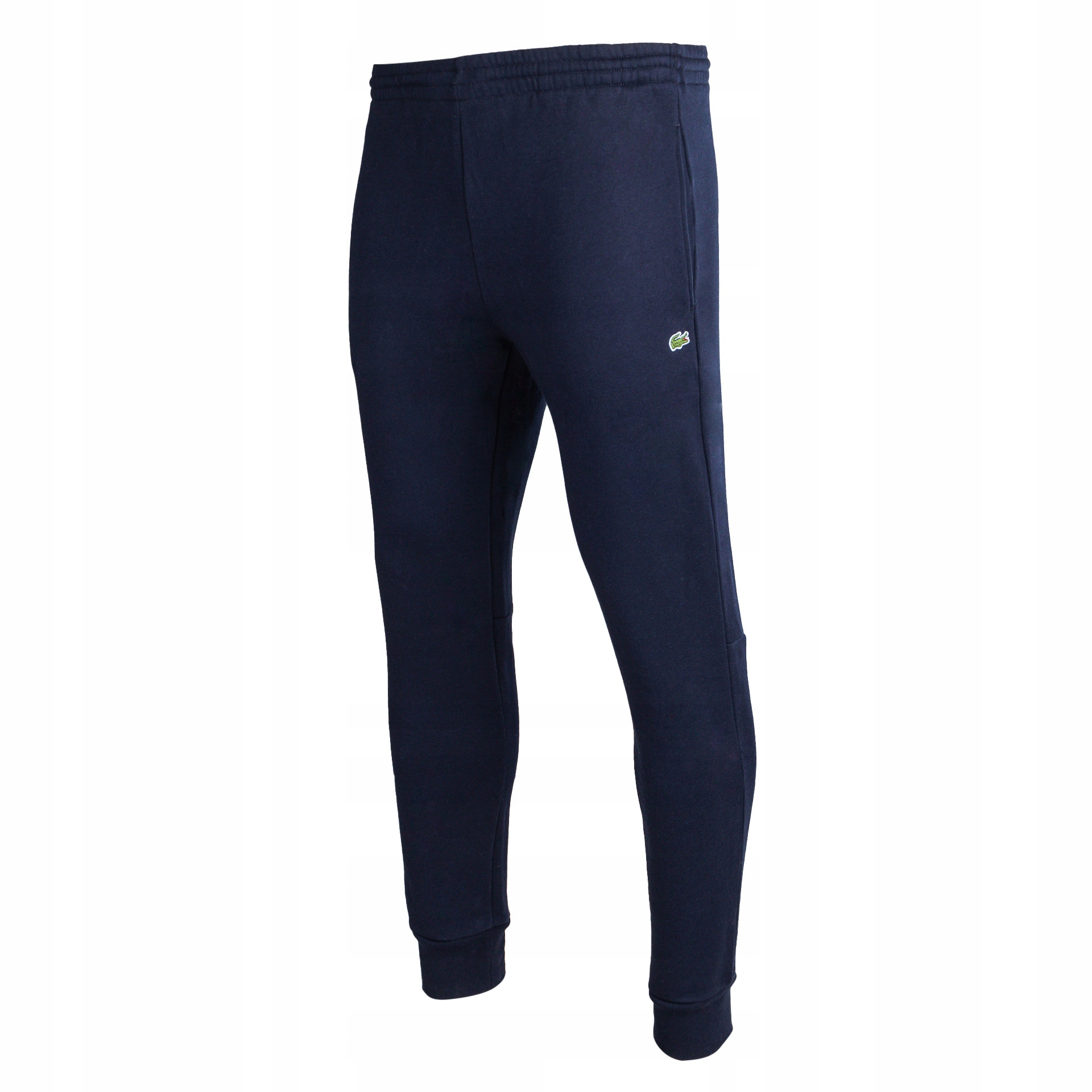 Pánské teplákové kalhoty Lacoste v modré barvě Slim Fit velikost M