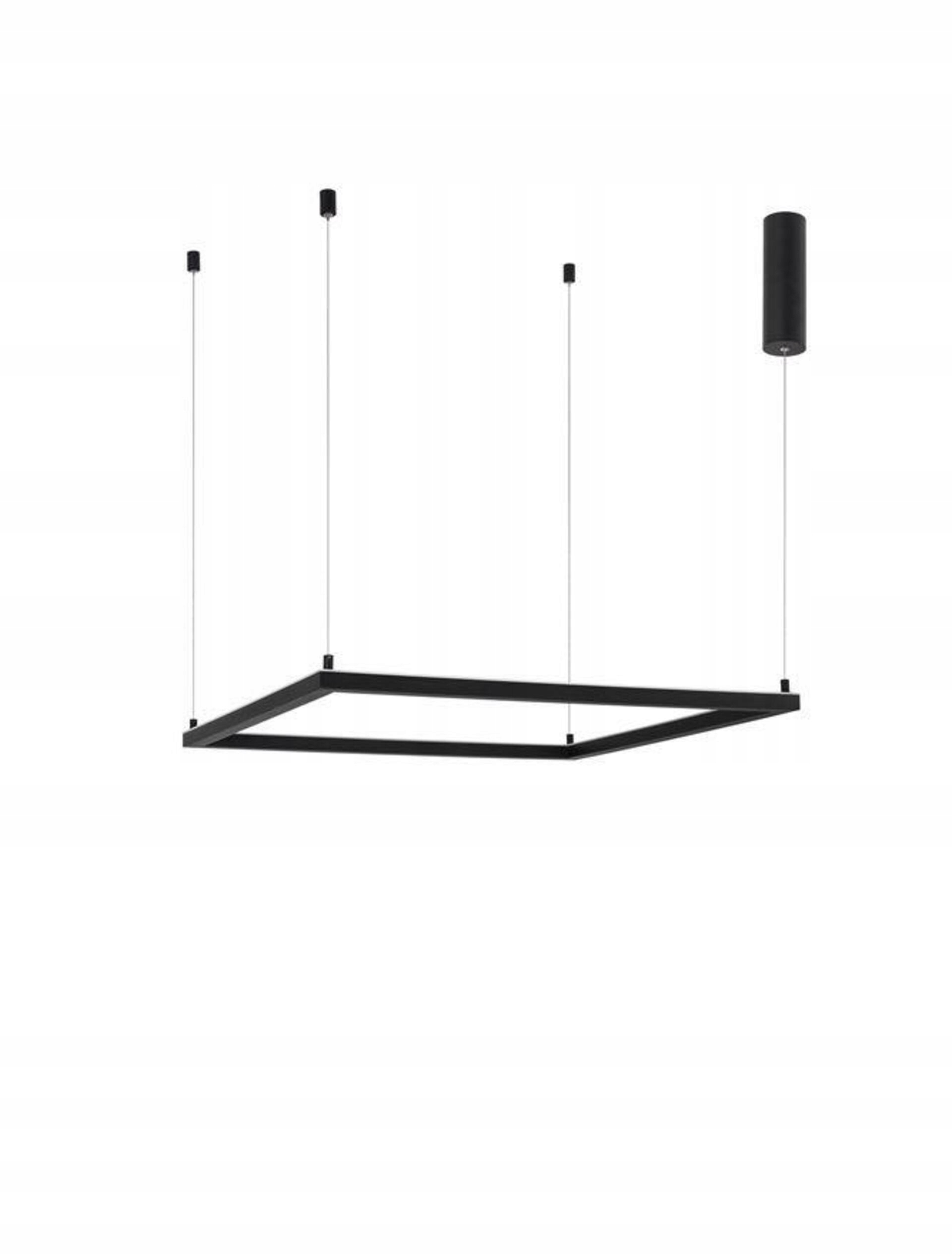 Závěsné Led svítidlo Nova Luce Eterna černé 40W 3000K 3000lm