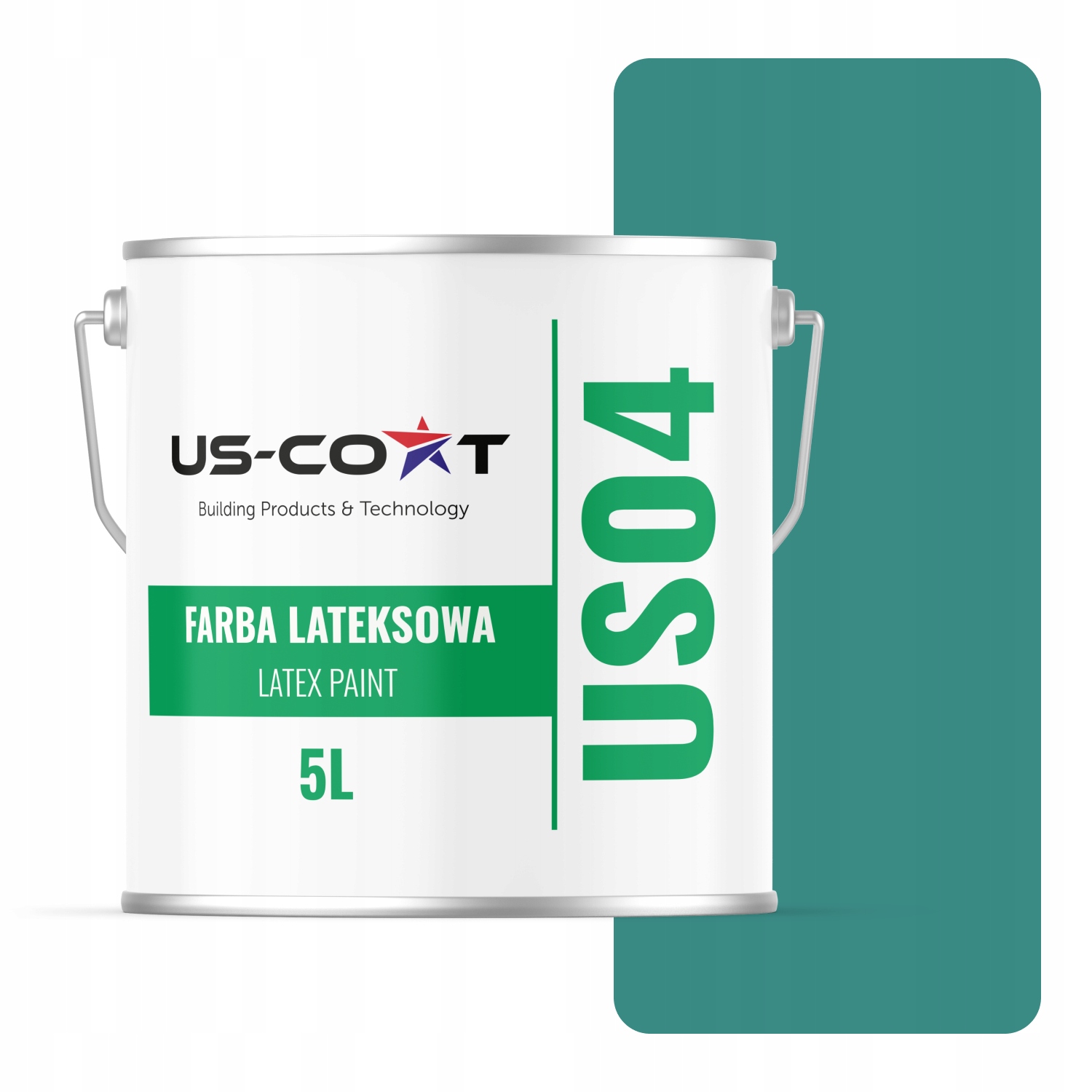 Barva Tyrkysová Barva Tmavá H1421 5L Hluboká Matná Pro Stropní Stěny