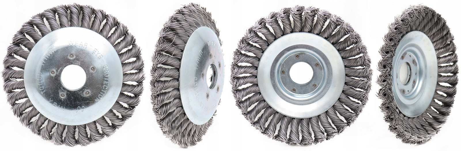 SZCZOTKA DRUCIANA TARCZA DO KOSTKI KOSA SPALINOWA Marka inna