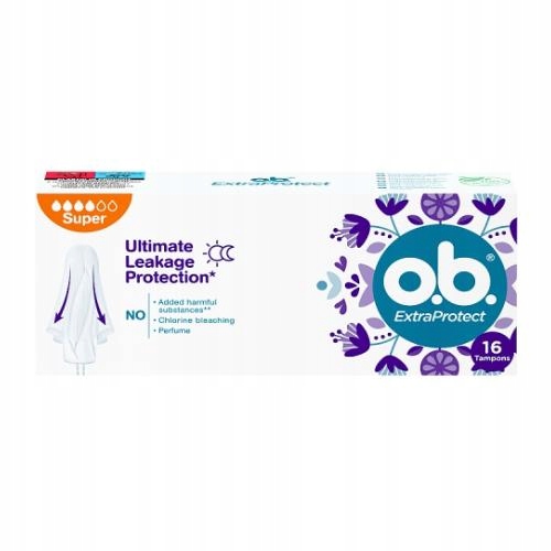 

O.b. ExtraProtect Tampony, 16szt.