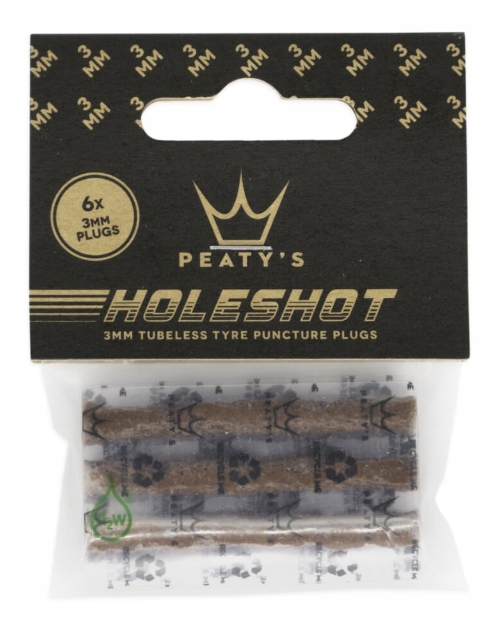 Kołki Peaty's Tubeless Plugger Refill Pack 6x3mm