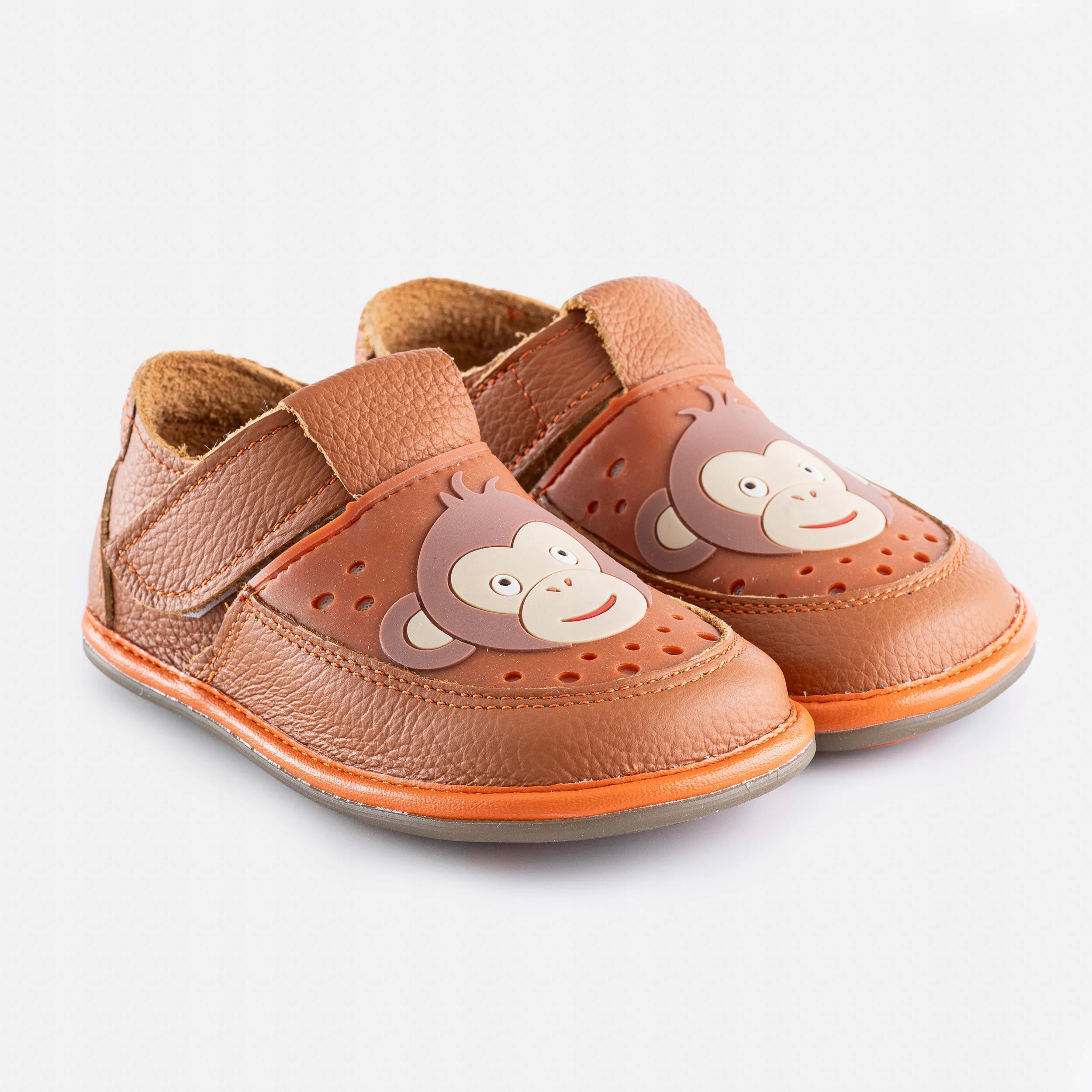 Dziecięce buty barefoot Magical Shoes Gaga Monkey Carmel 28 Eu