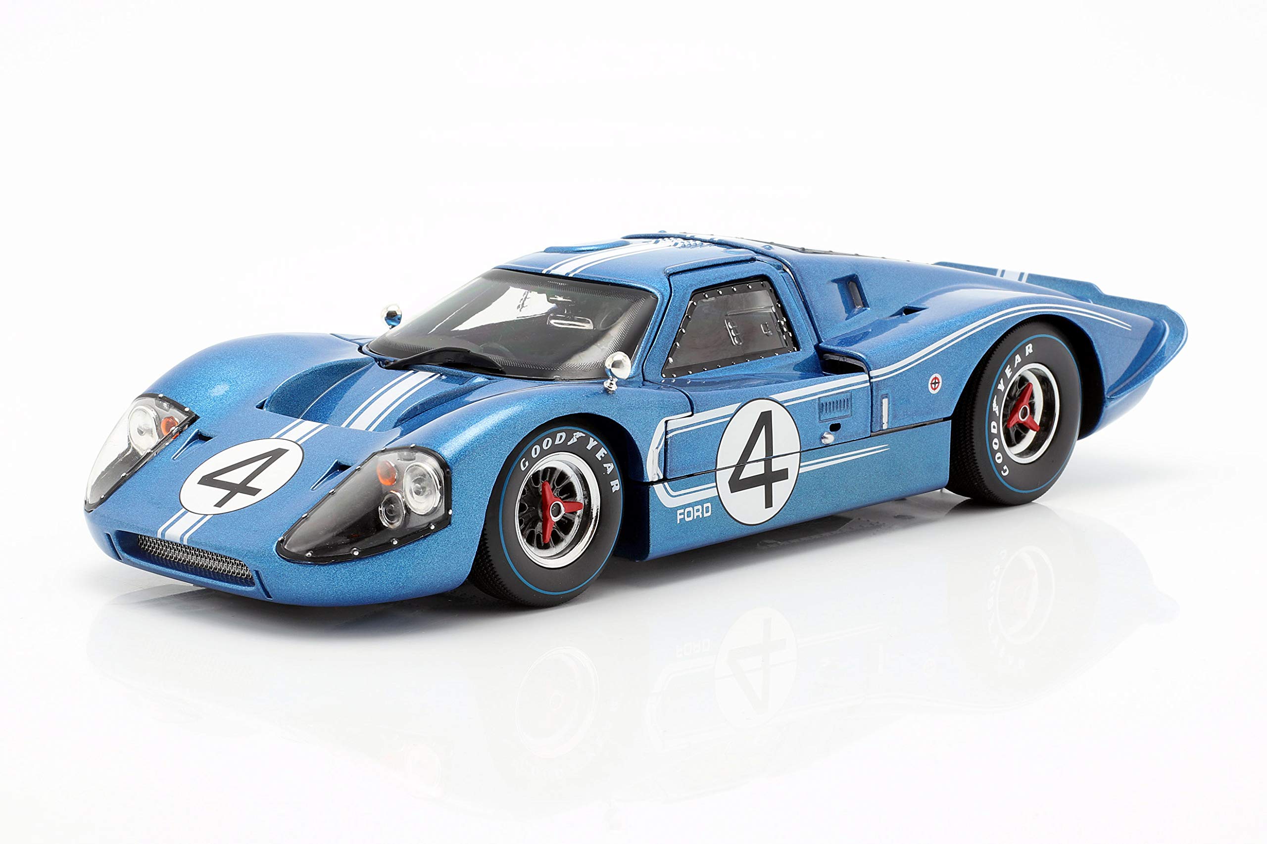 Ford GT40 Gt 40 Mk IV 4 LeMans 1967 Hulme Ruby Shelby Collectibles 1:18