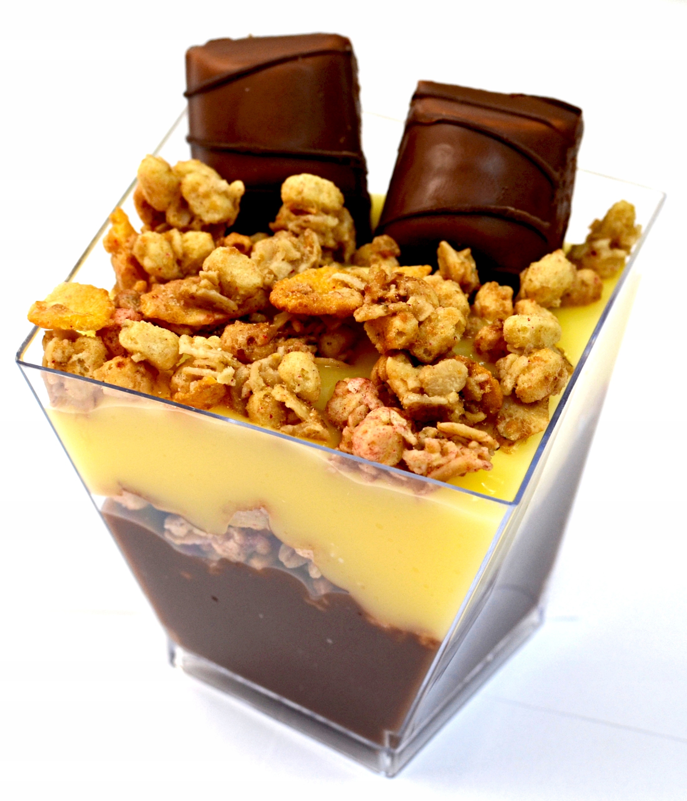 

Fingerfood pojemnik na deser trapez 130 ml 20 szt.