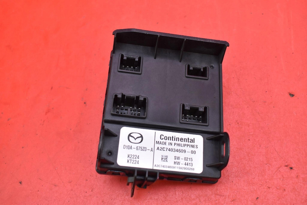 control unit module BSI D10A-675Z0-A MAZDA MX-5 IV ND 2.0 SKYACTIV 160 KM 15-18