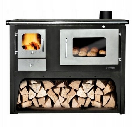 Kamna kuchyně Basia s vodním pláštěm Hadička, Podkova, Ekoprojekt