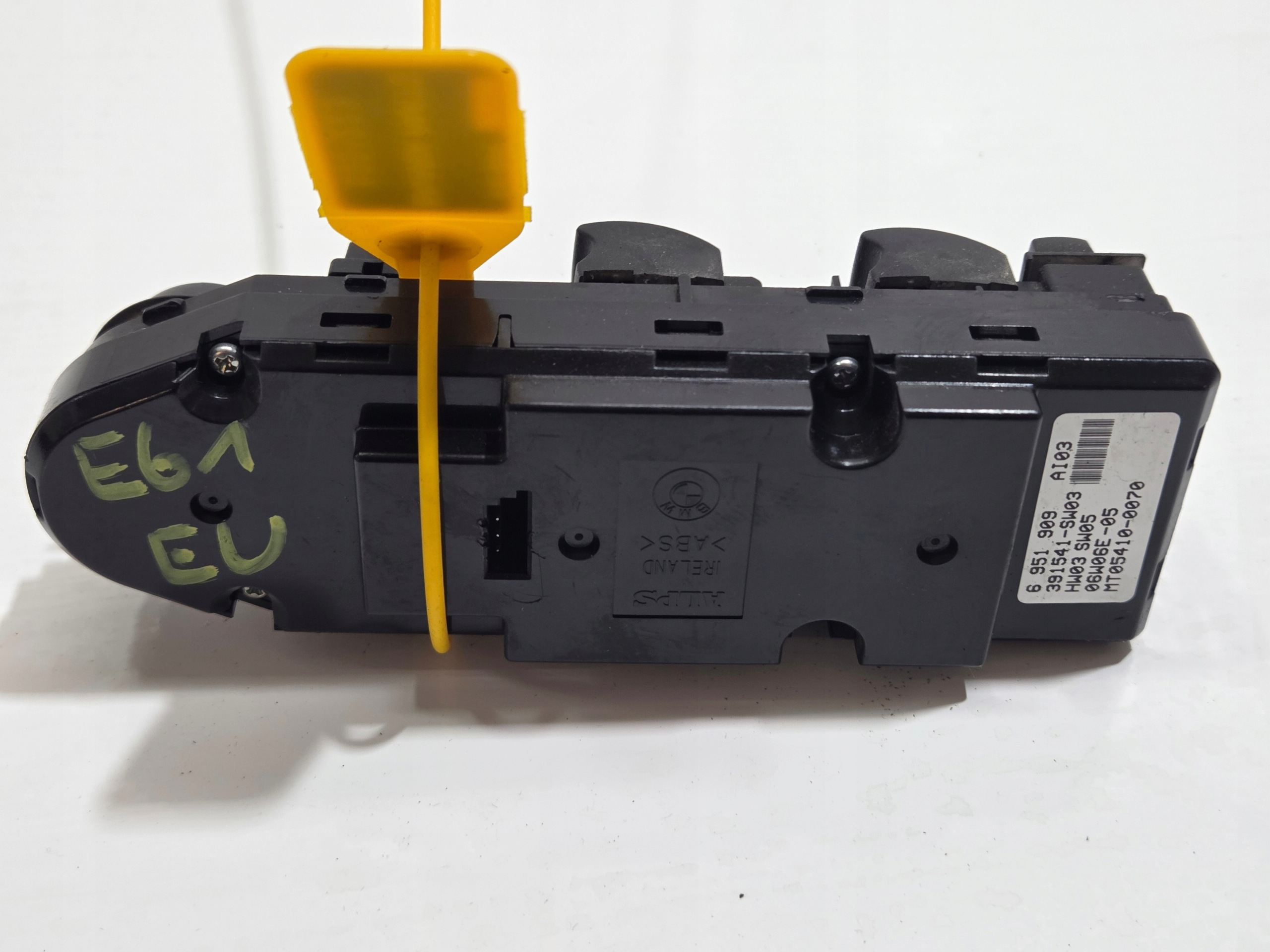 window control switch and of mirrors BMW E60 E61 EUROPA 6951909