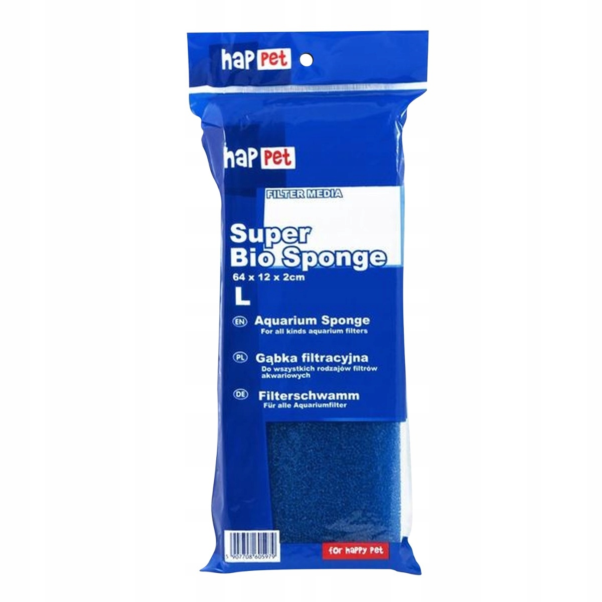 

Bio sponge L Gąbka L Happet 64x12x2cm