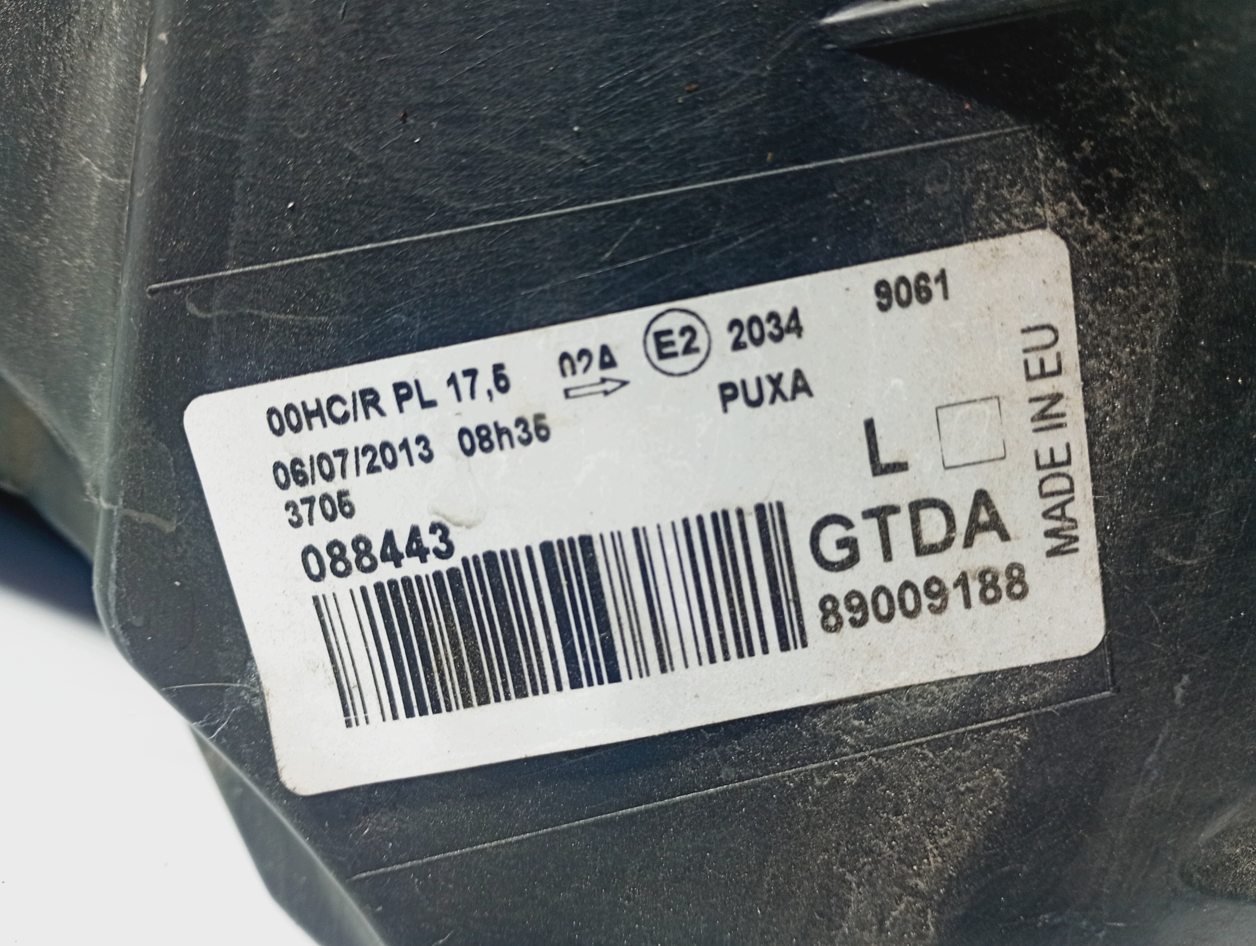 light left front reflektor left front 89009188 Nissan Micra K12 03-10
