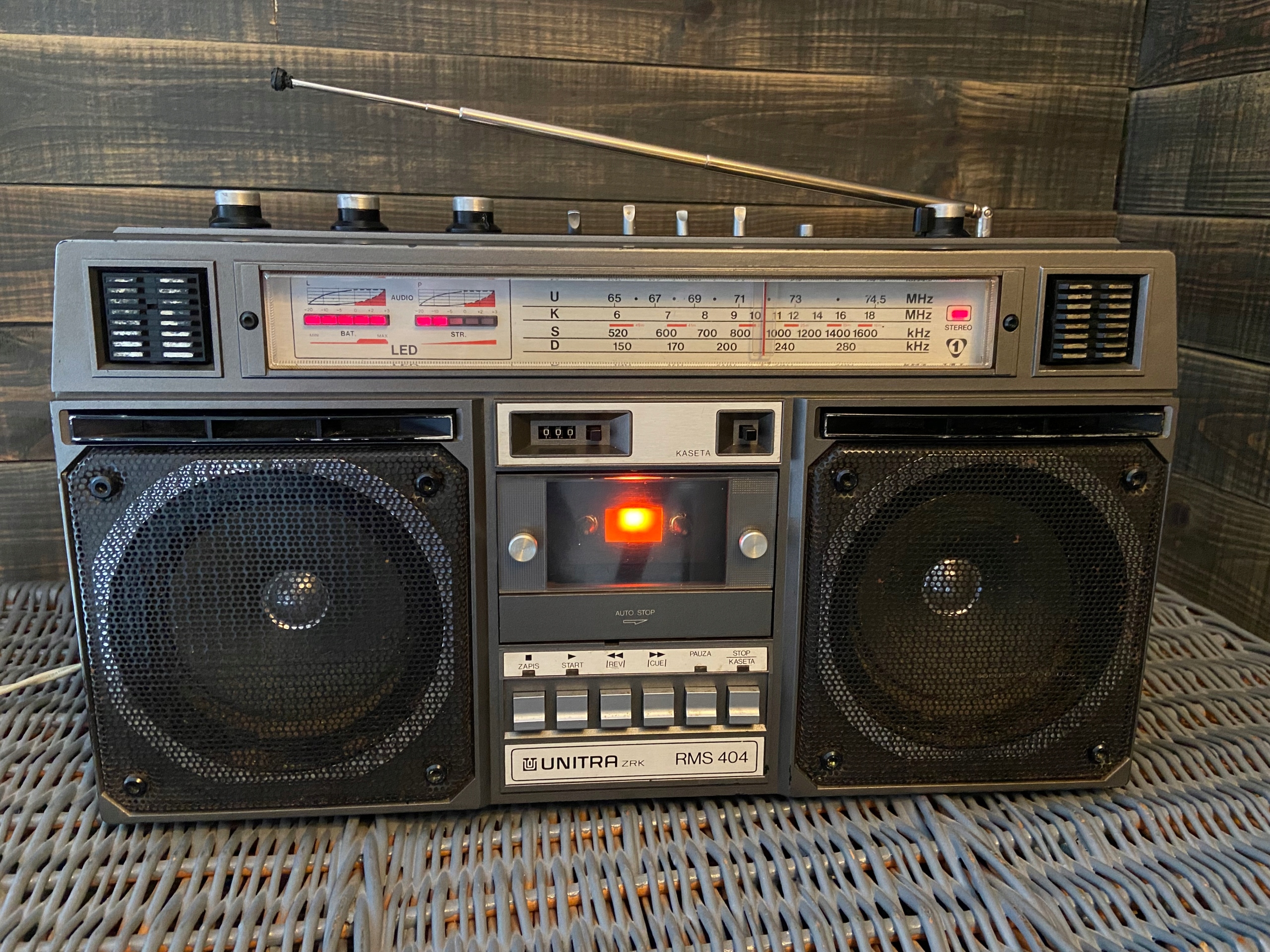 RADIOMAGNETOFON UNITRA ZRK RMS 404 • Cena, Opinie - Allegro