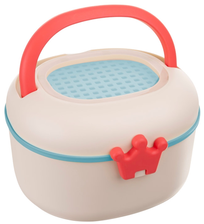 AKUKU PUDEŁKO NA GRZECHOTKI I GRYZAKI POJEMNIK