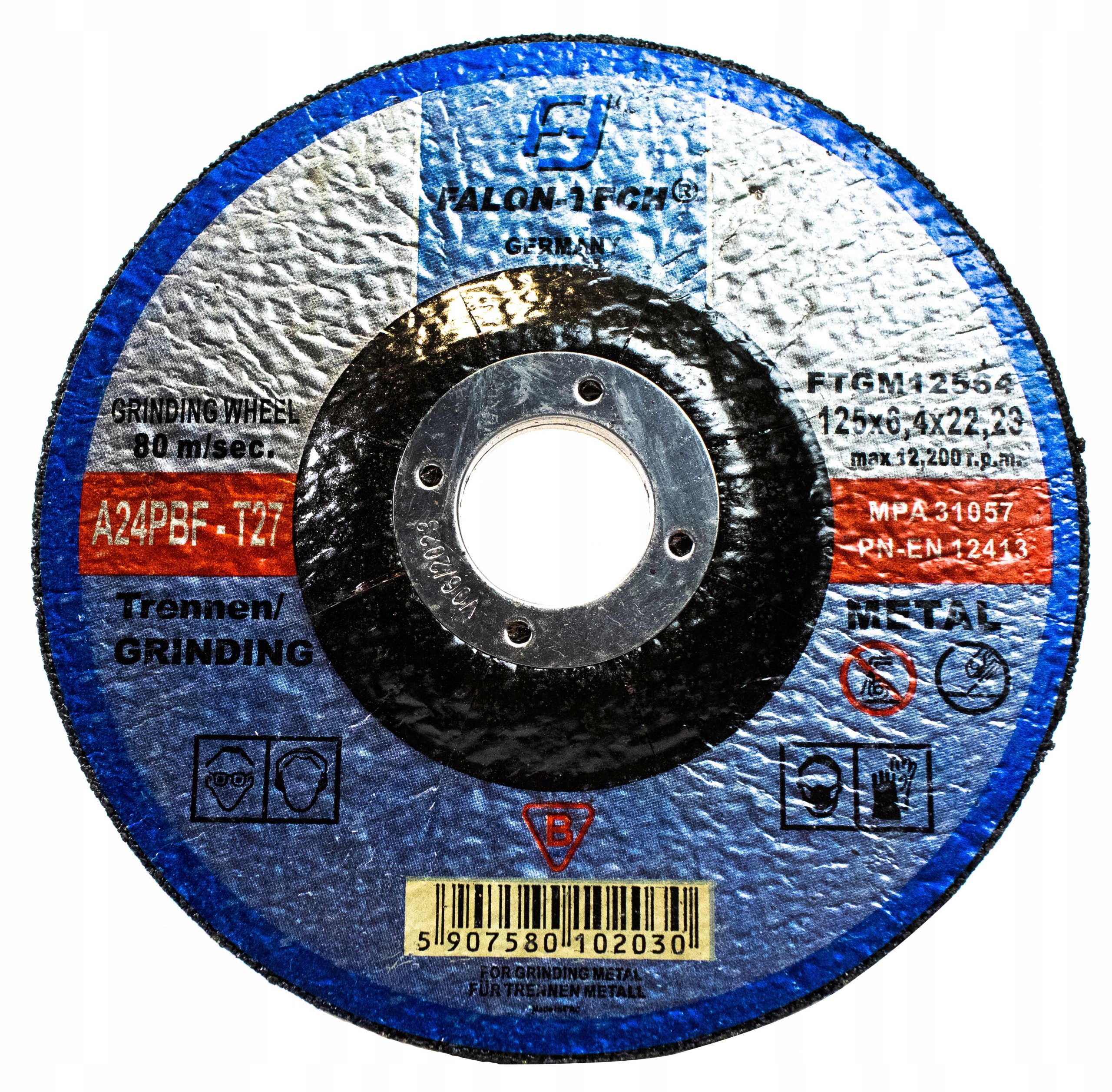 

Tarcza Do Szlifowania Metalu 125x6,4 Inox Ft