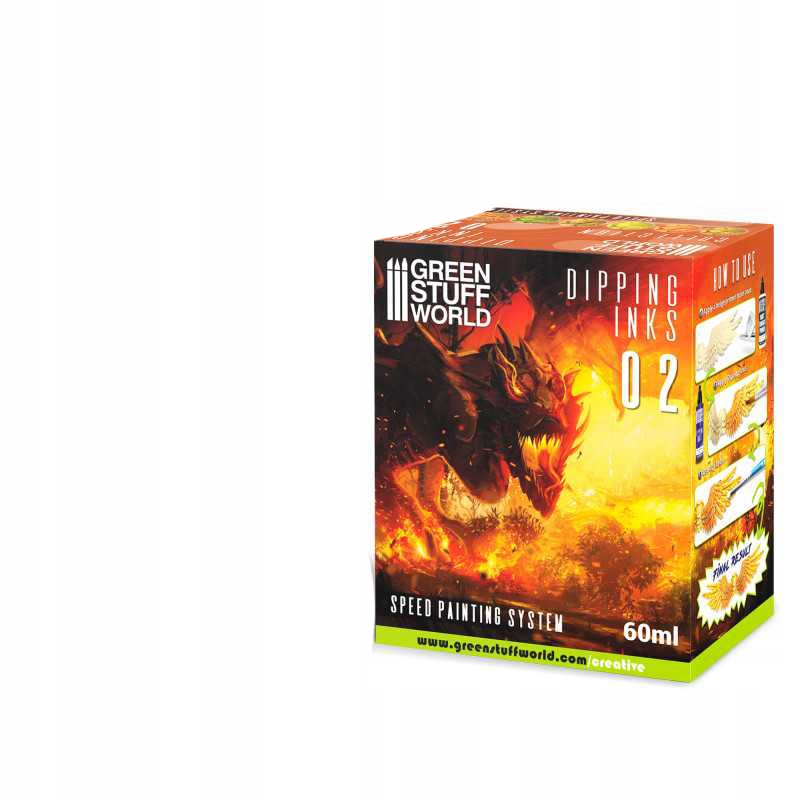 Green Stuff Paint Set kolekce namáčení 02