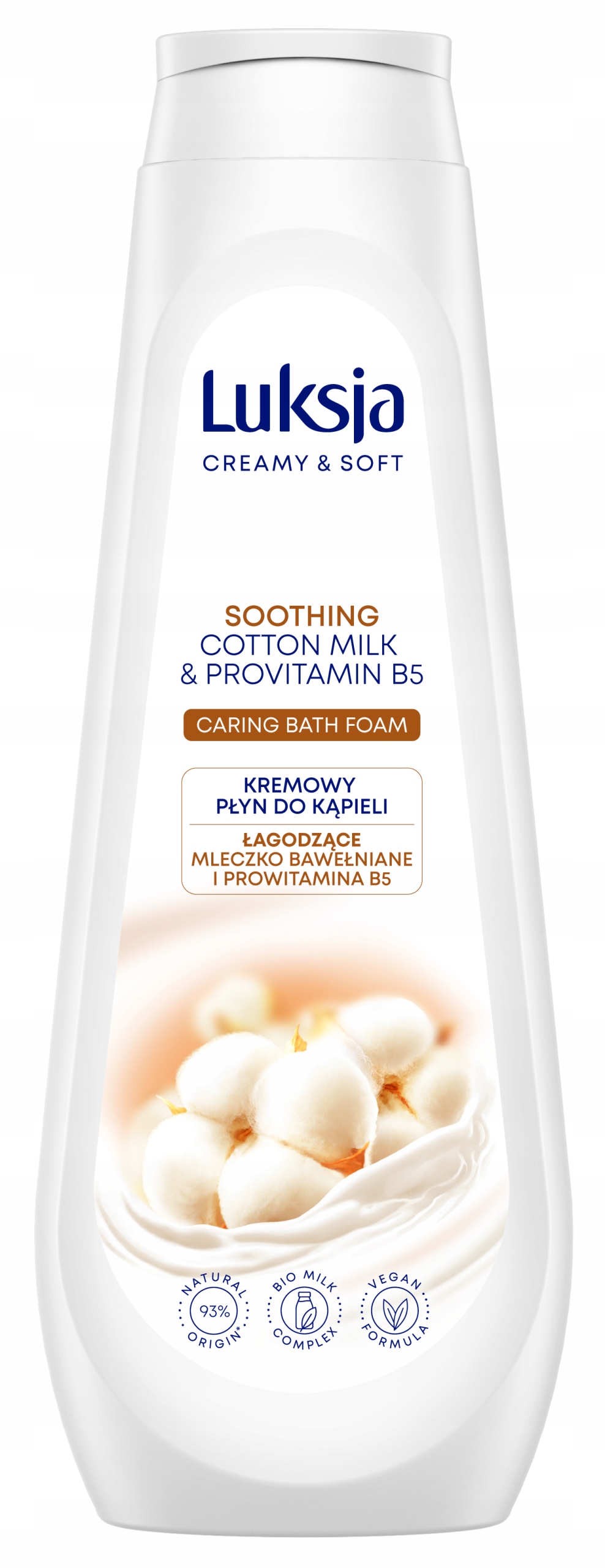 

Luksja Płyn Do Kąpieli 900ML Bawełna Prowitamina B