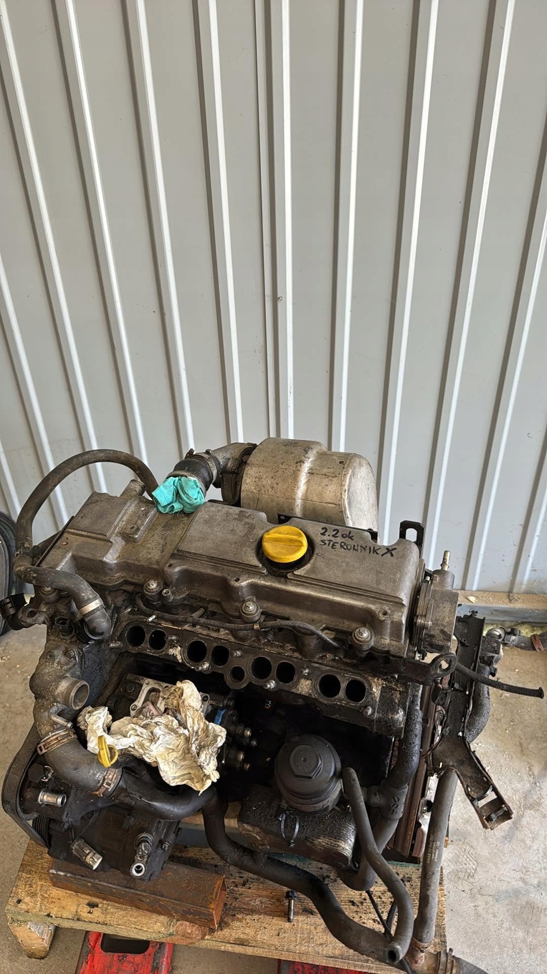 engine 2.2 TID SAAB 9-3 II 93 2003-2004 complete D223L X22DTH Y22DTH pump