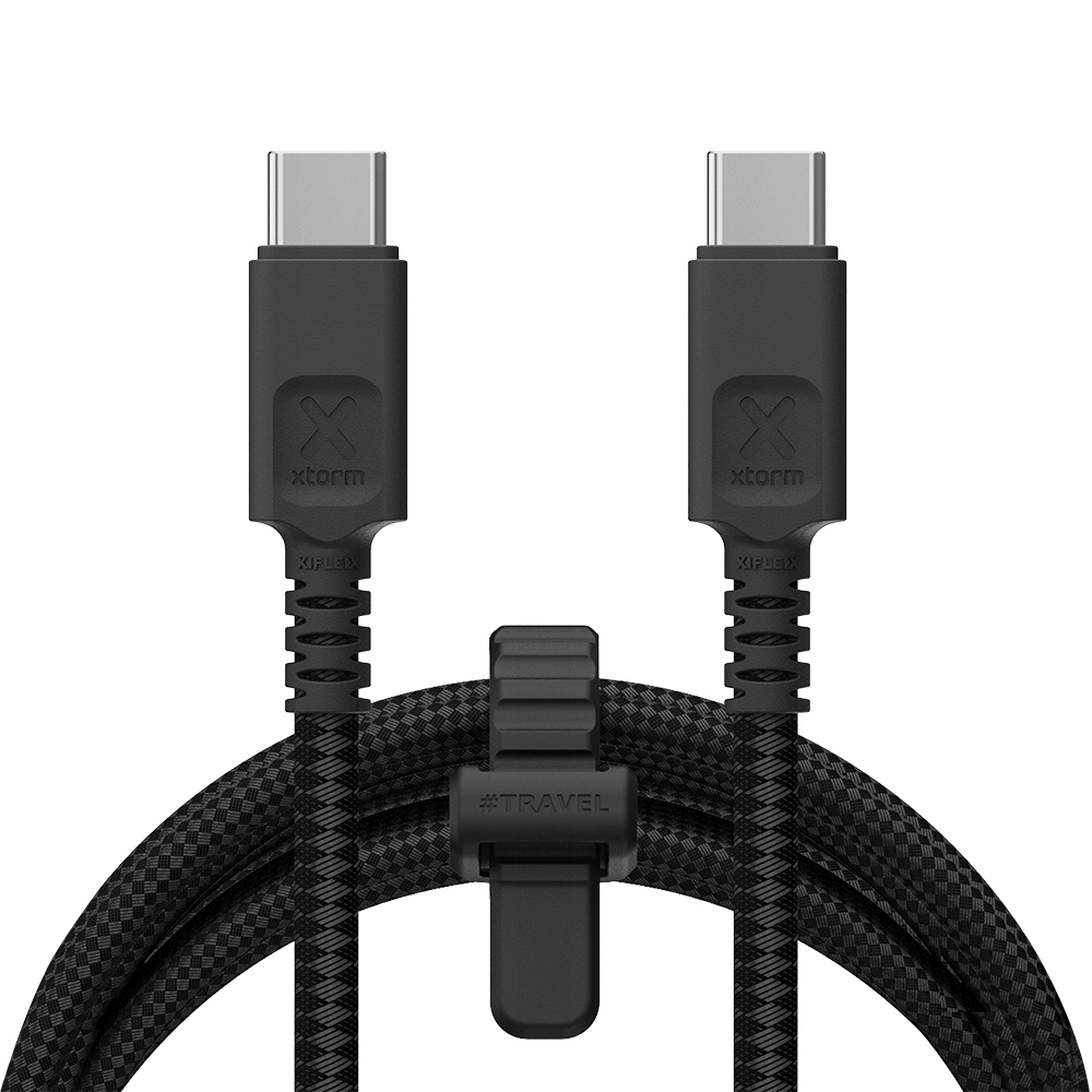 Kabel 240W Usb-c pro nabíjení Xtorm, rychlý, z nylonu, silný, 1.5 m dlouhý, Pd